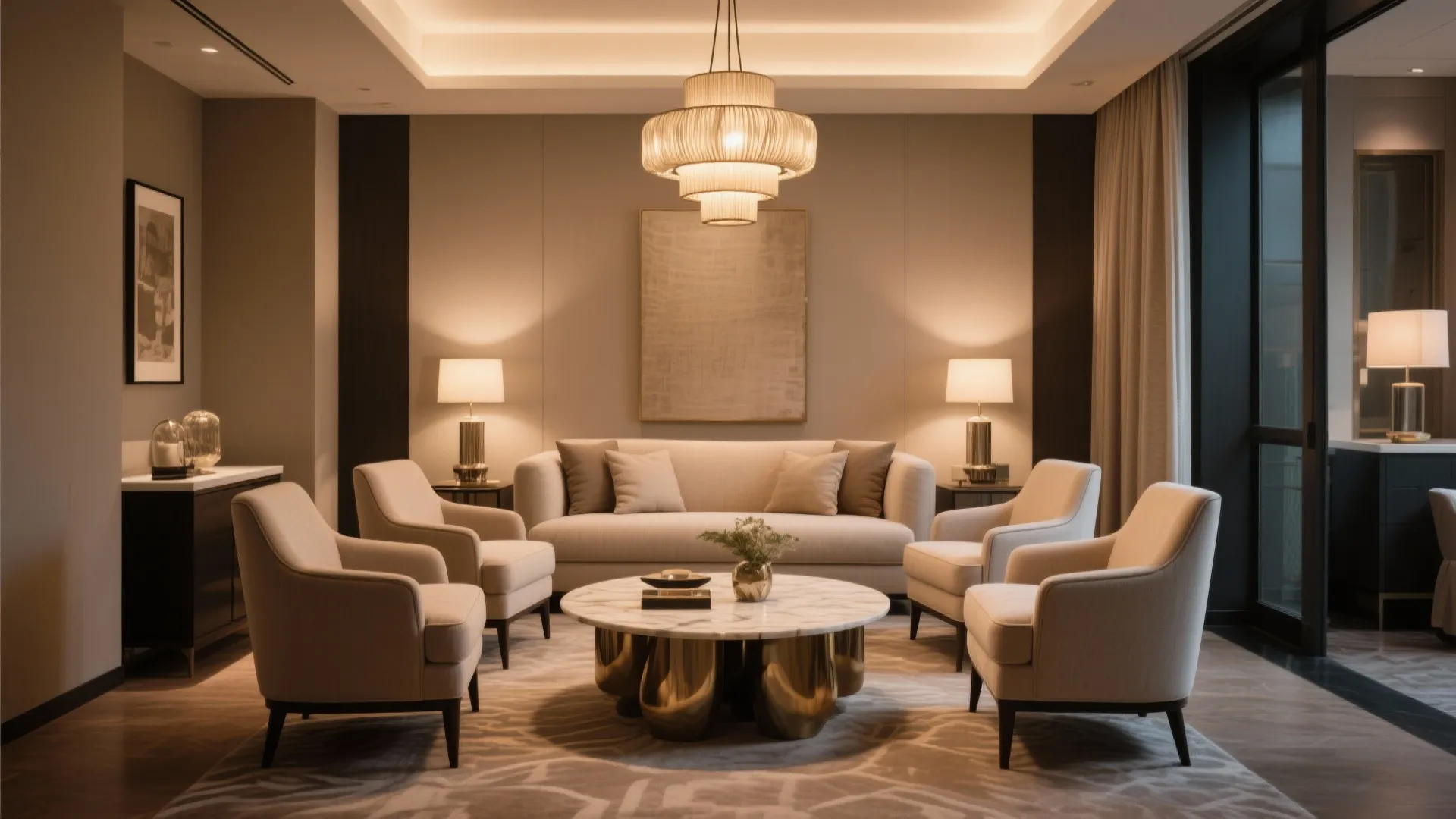 7. Conversation Circle Layout