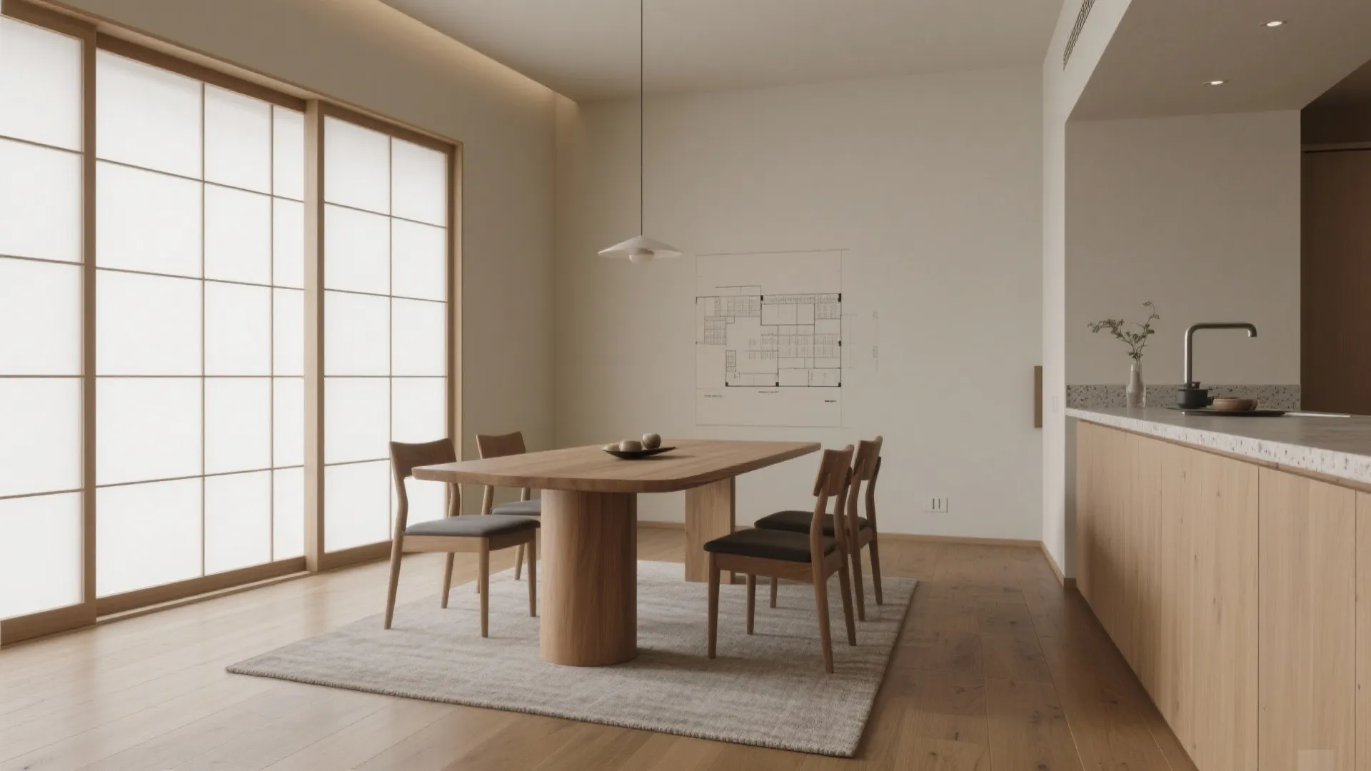 Tips 4: カウンターとダイニングの“最短会話距離”をつくる（東京・大阪の生活に合う配置）