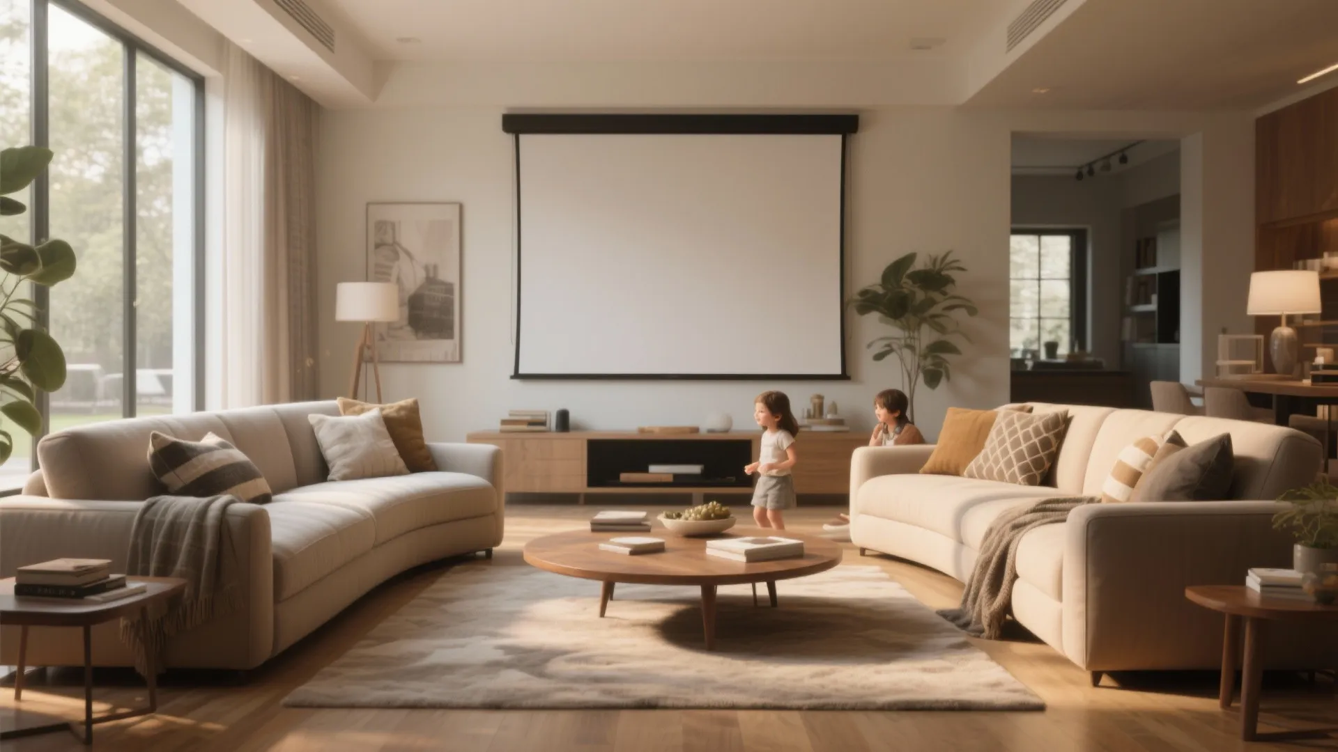 5. TV-free conversation-first layout