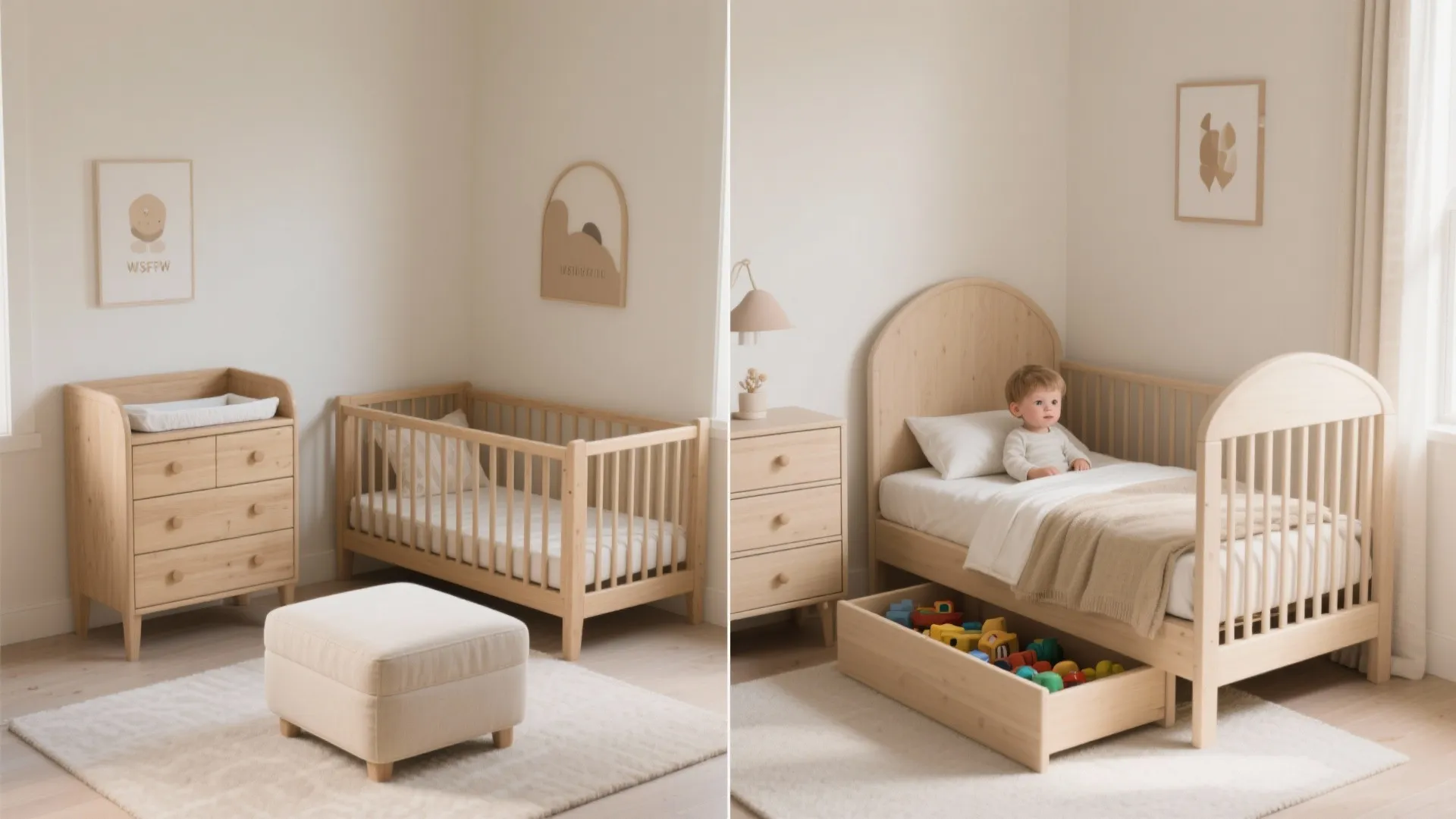 Convertible Pieces and Flexible Layouts