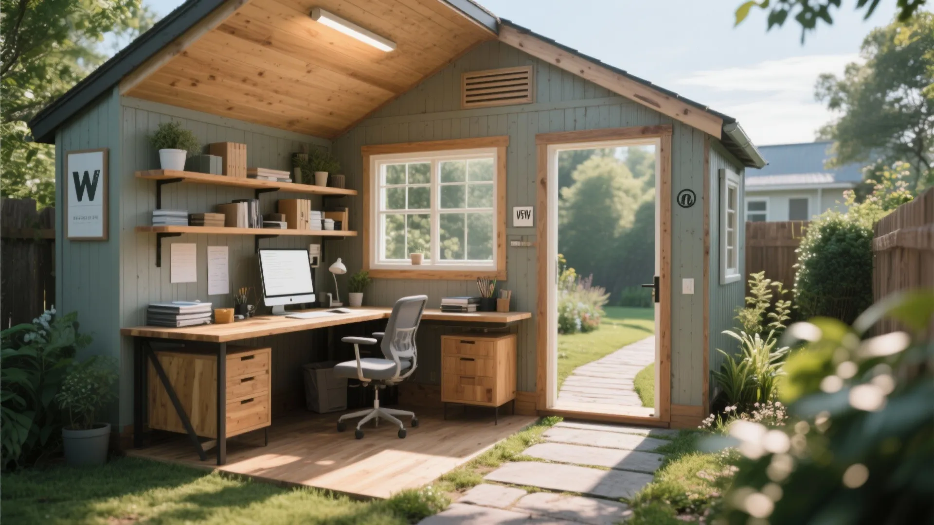 3. Converted Shed Office