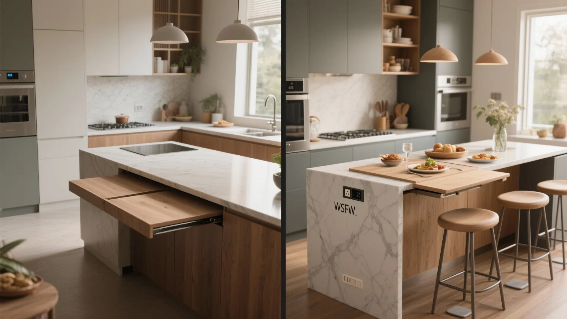 A convertible dining bar that works harder