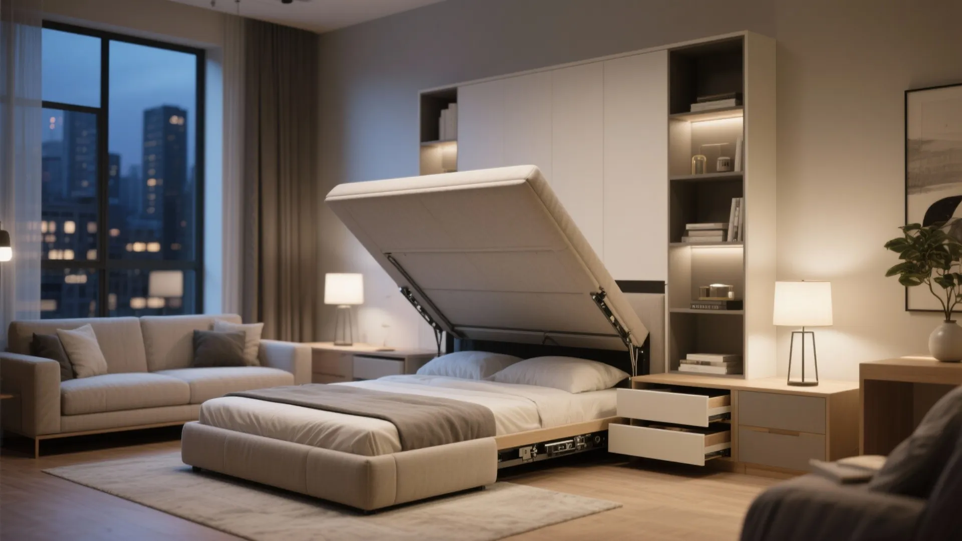 5. Convertible and multi-functional beds