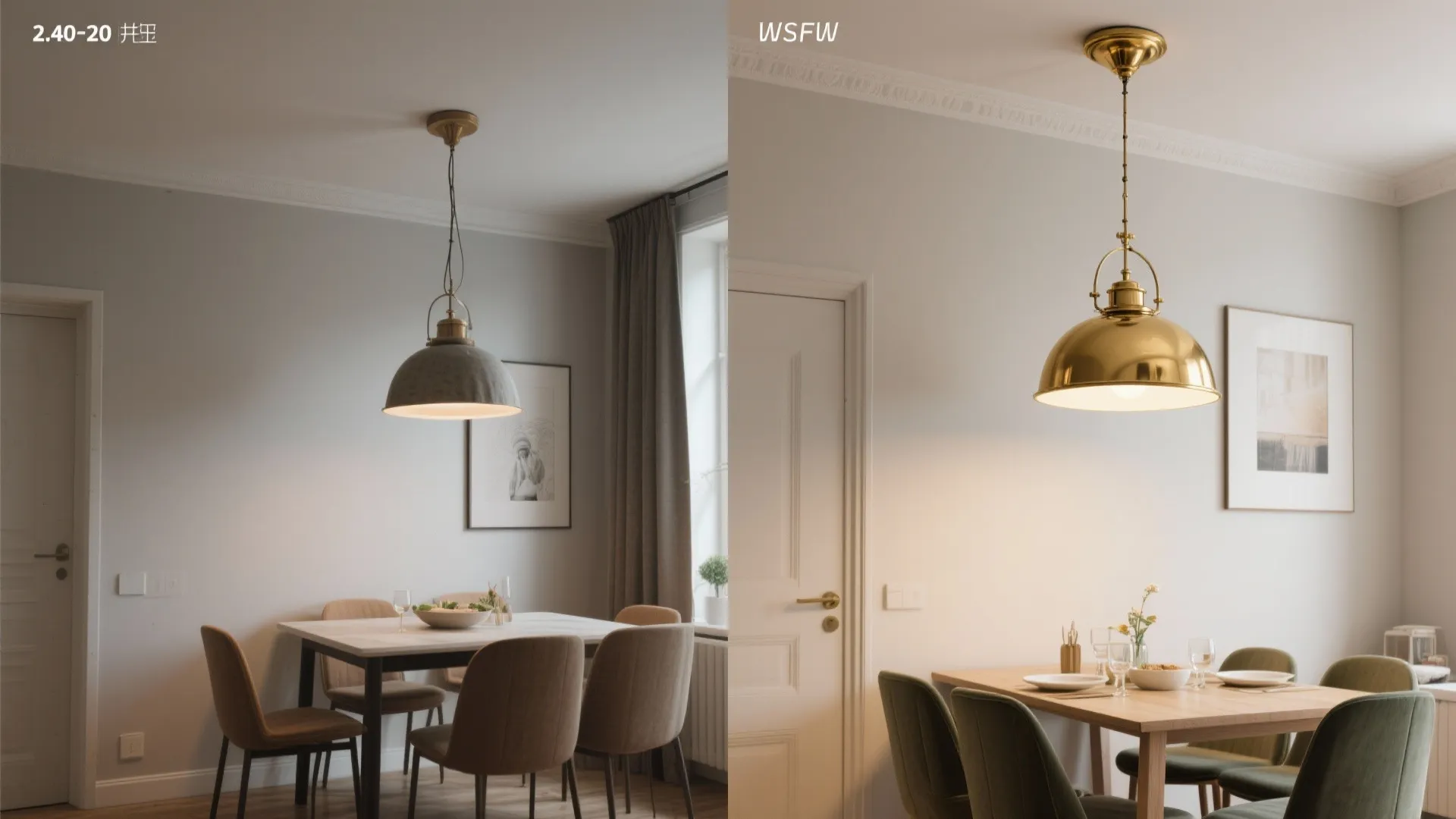 Convertible Pendant-to-Semi-Flush: Flex for Low Ceilings