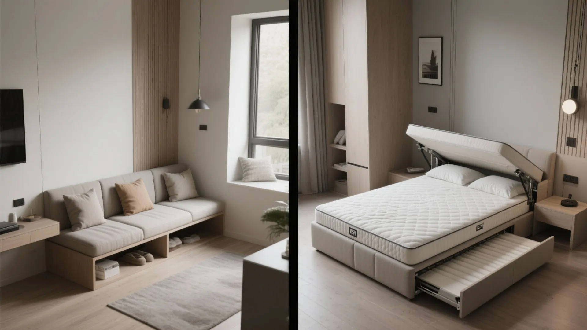 4. Convertible Bench-Bench/Storage/Bed Combo