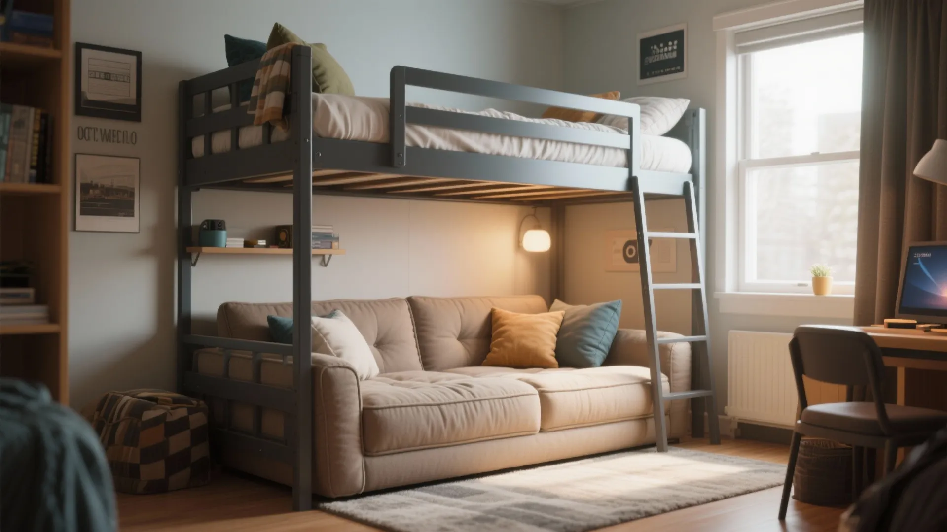 10. Convertible Guest Sleep Space