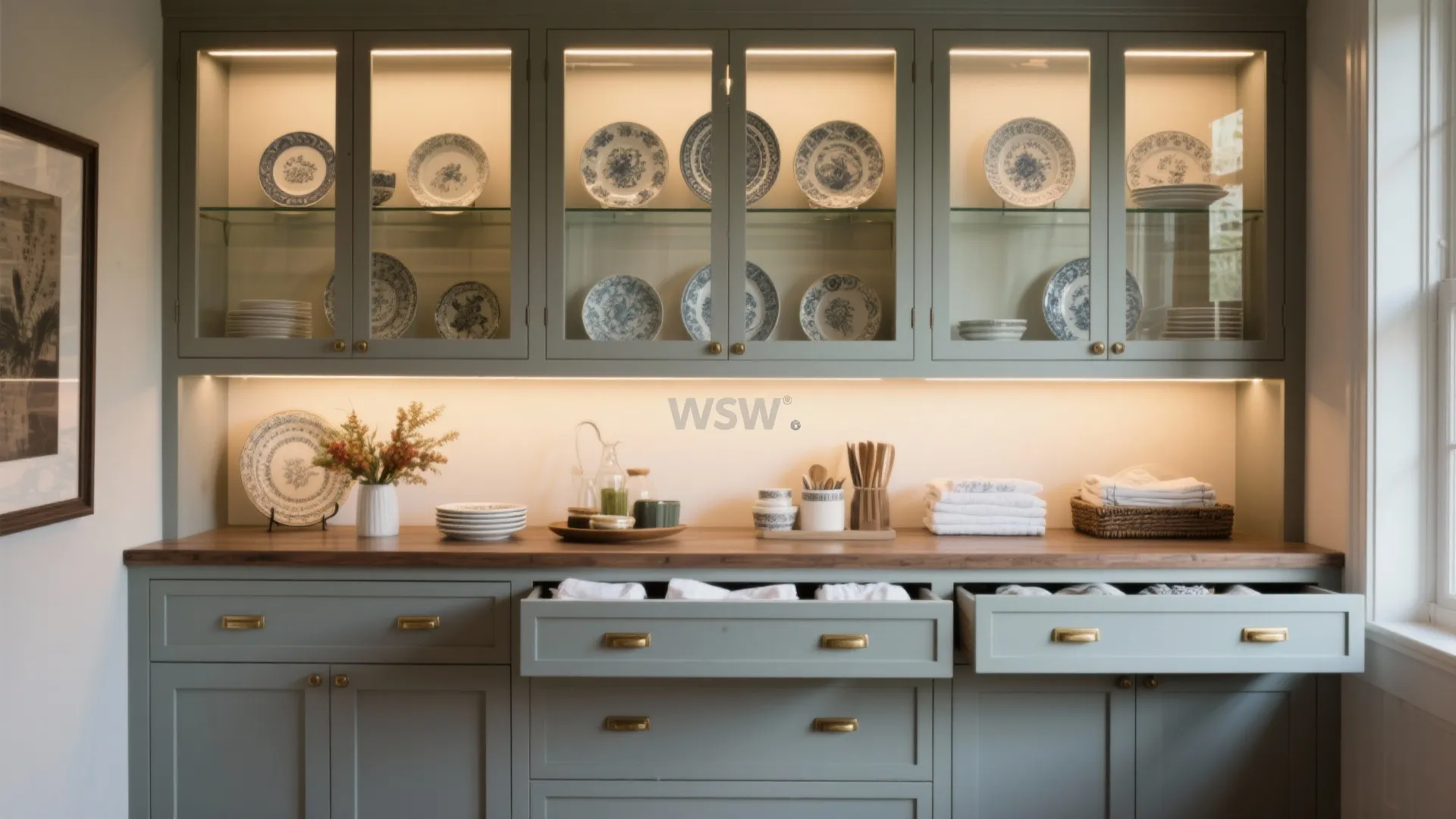 Convertible Gallery Cabinet