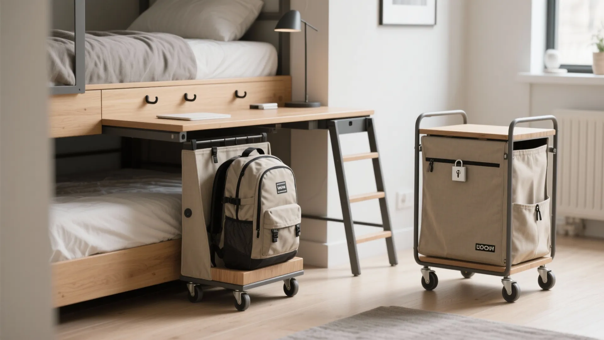 5. Convertible furniture and flexible carriers