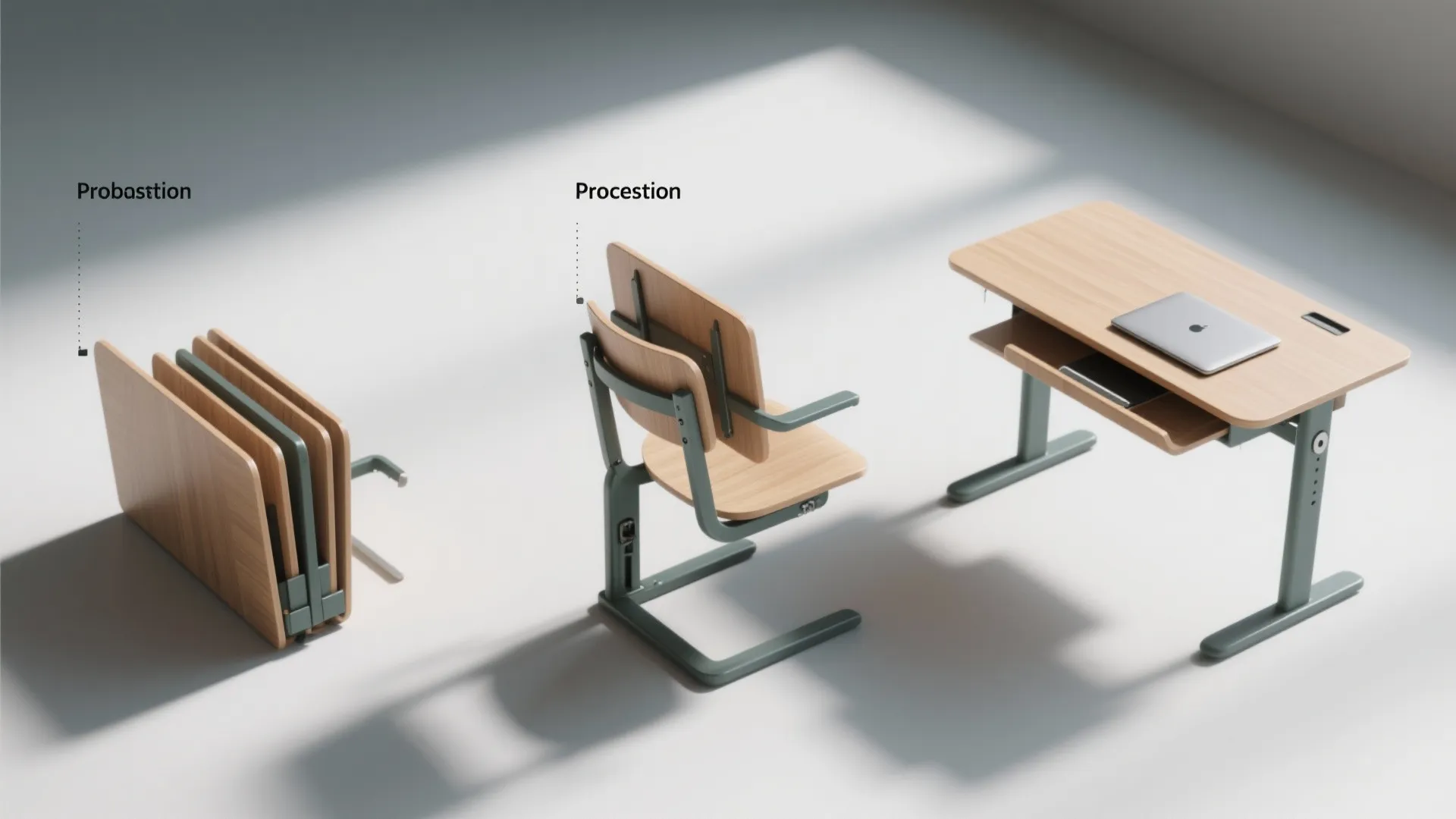 4. Convertible chair-desk combo