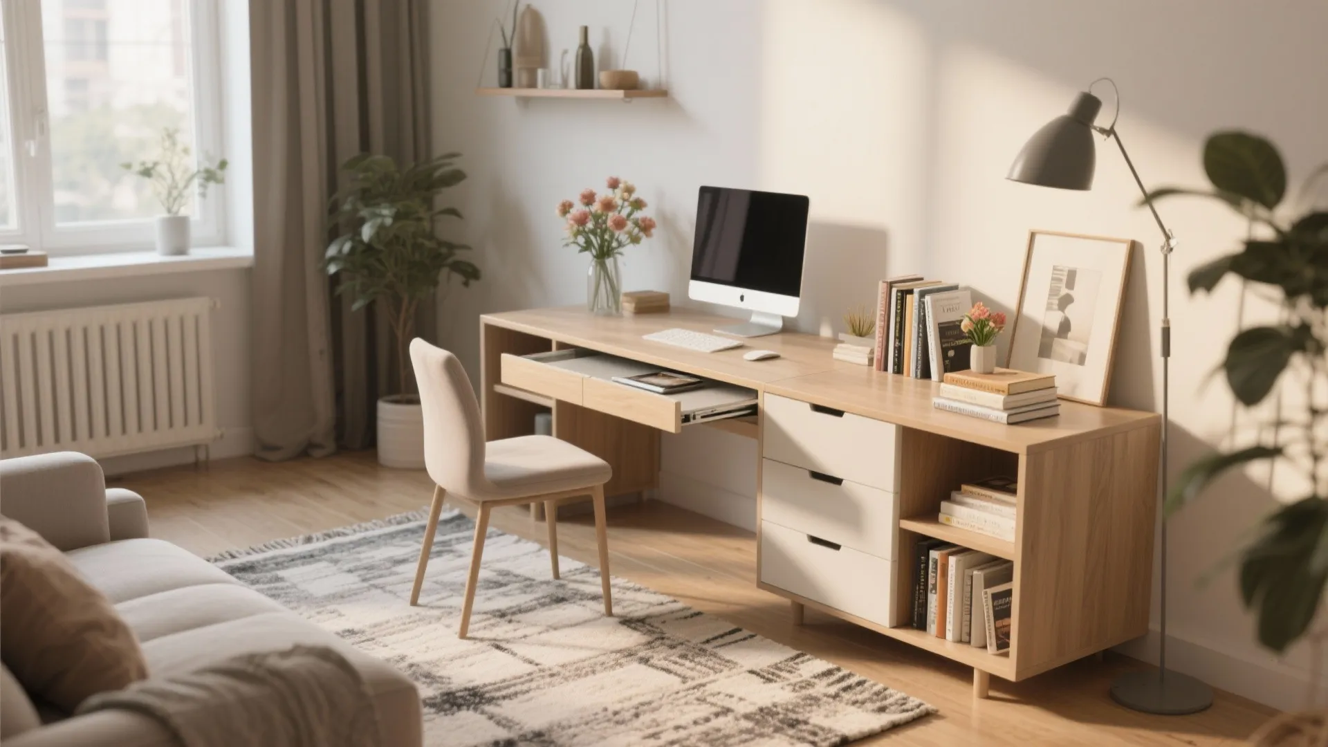 2. Convertible Console Table