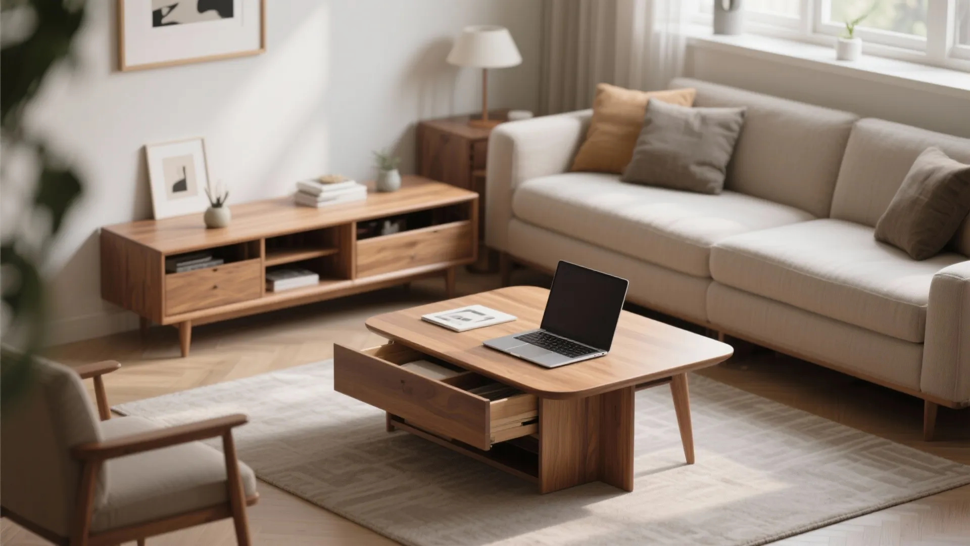 Convertible Corner Table