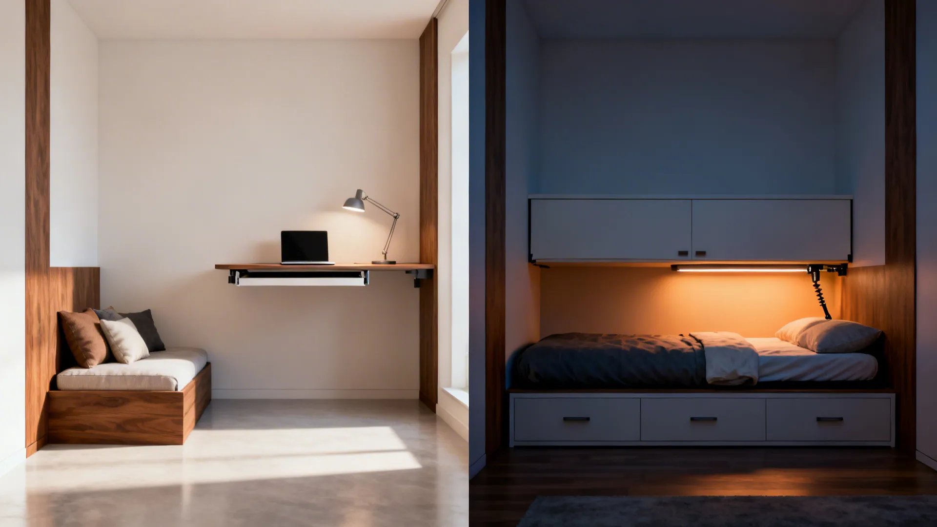 Convertible Desk + Daybed Combo