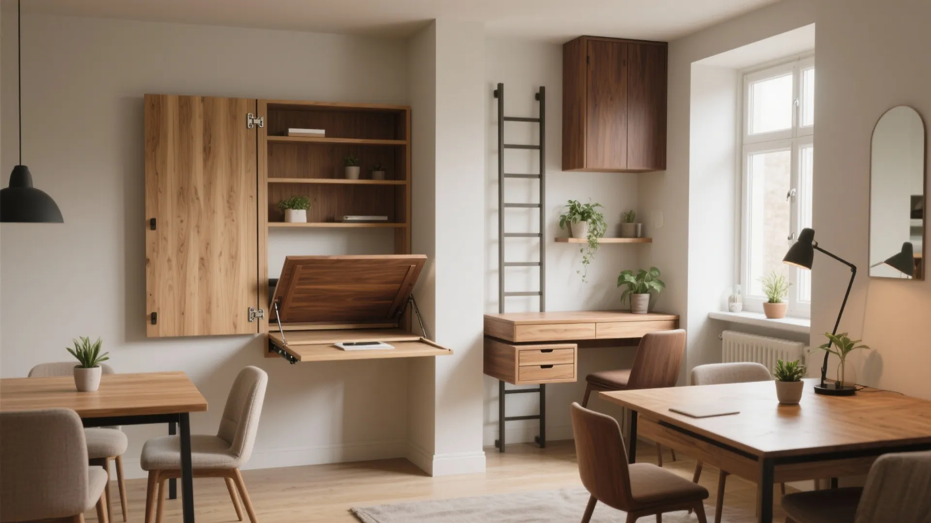 Convertible Desks for Small Spaces: 5 Smart Ideas: Five practical convertible desk ideas I’ve used to turn tiny nooks into productive workstations