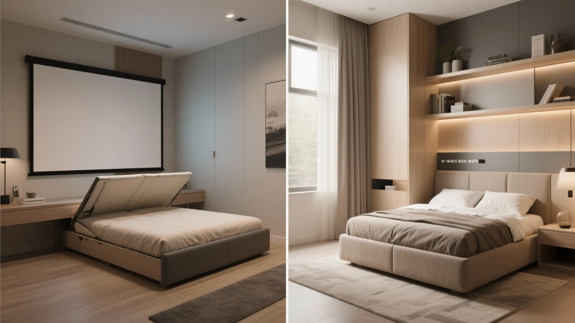 Convertible Furniture for Dual Use Rooms