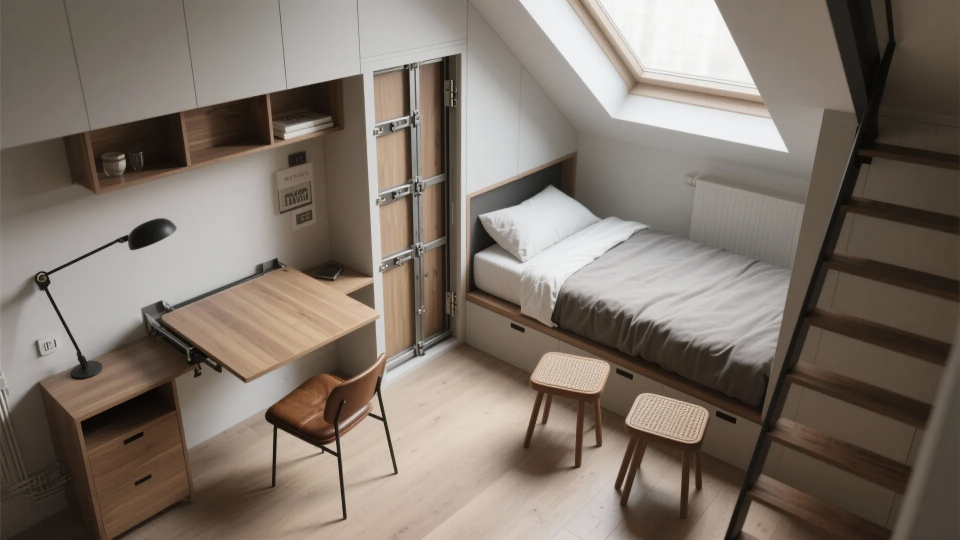 4. Convertible Furniture and Fold-down Solutions