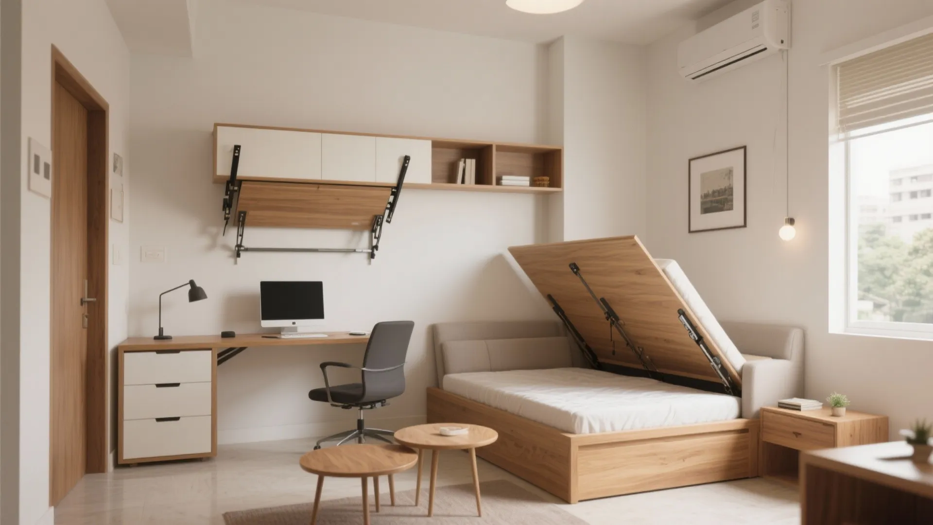 Convertible Furniture for Dual-Purpose Living