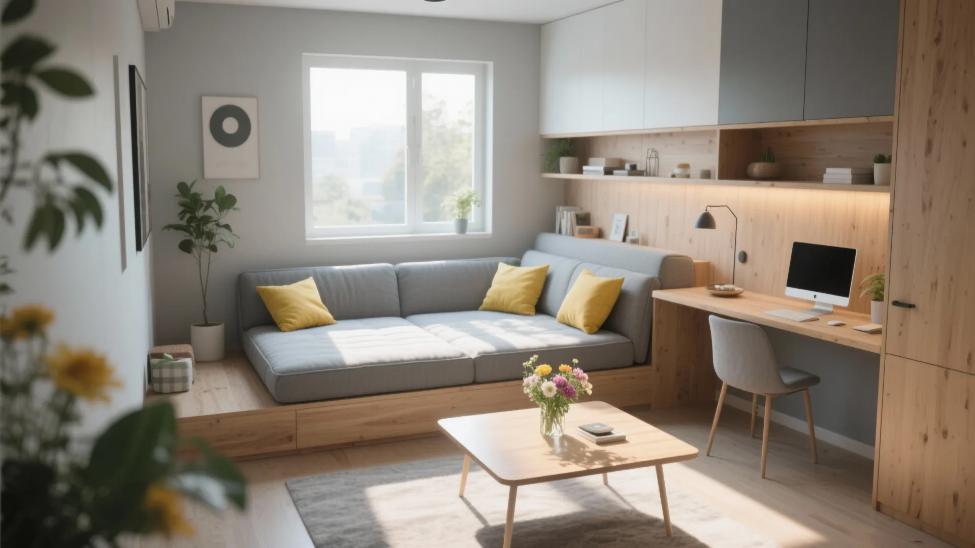 7. Convertible Futon