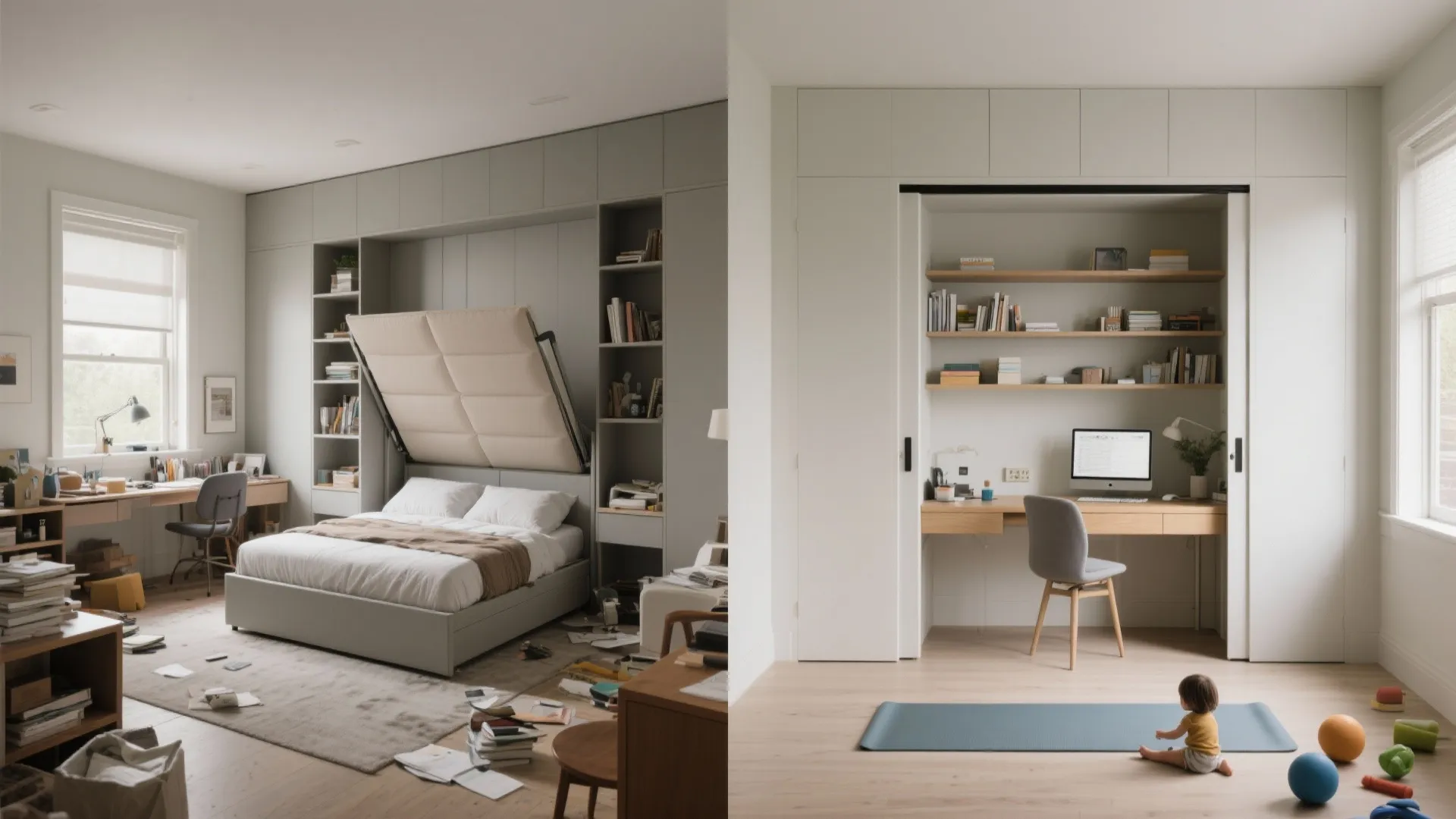 Convertible Guest Room That Works Daily