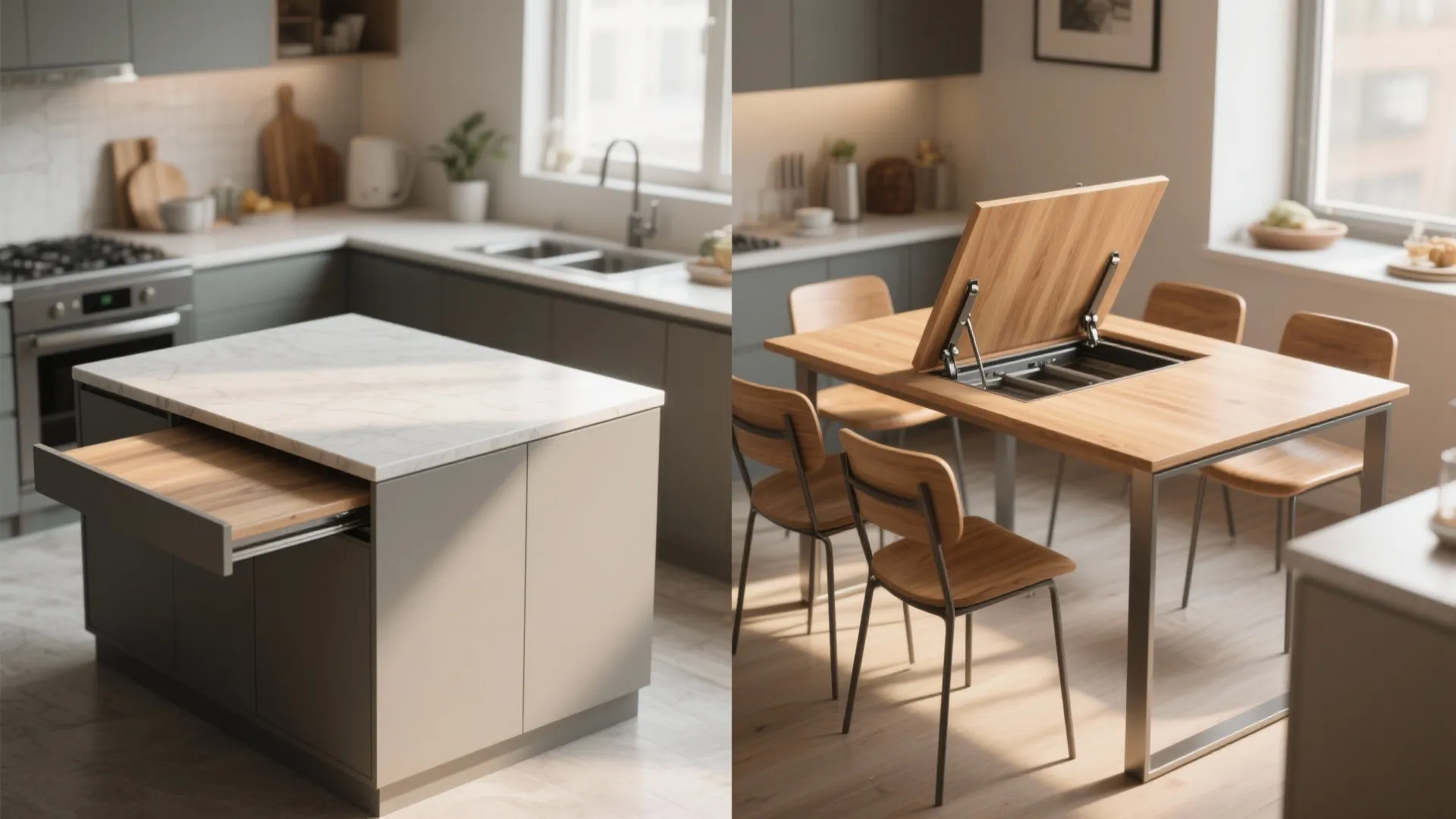 Convertible Table-Island