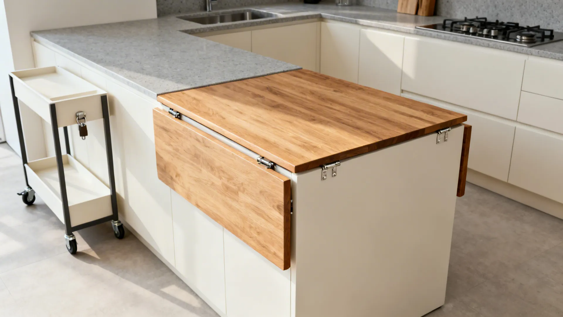 Multifunction Islands and Convertible Surfaces