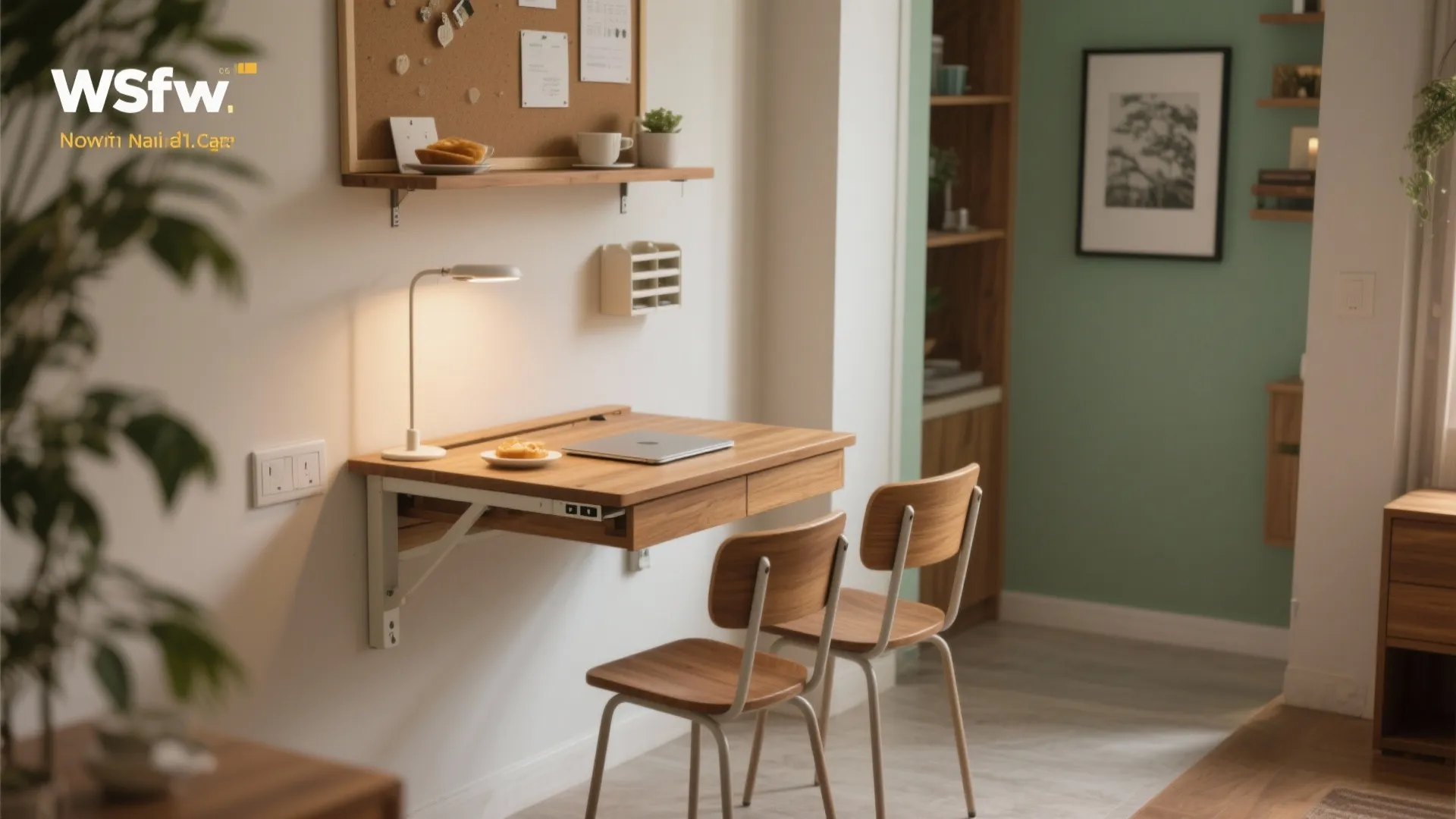 A convertible dining-work nook that really works