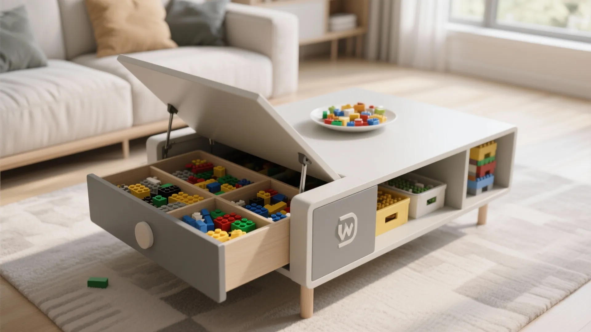 2. Convertible Play Table