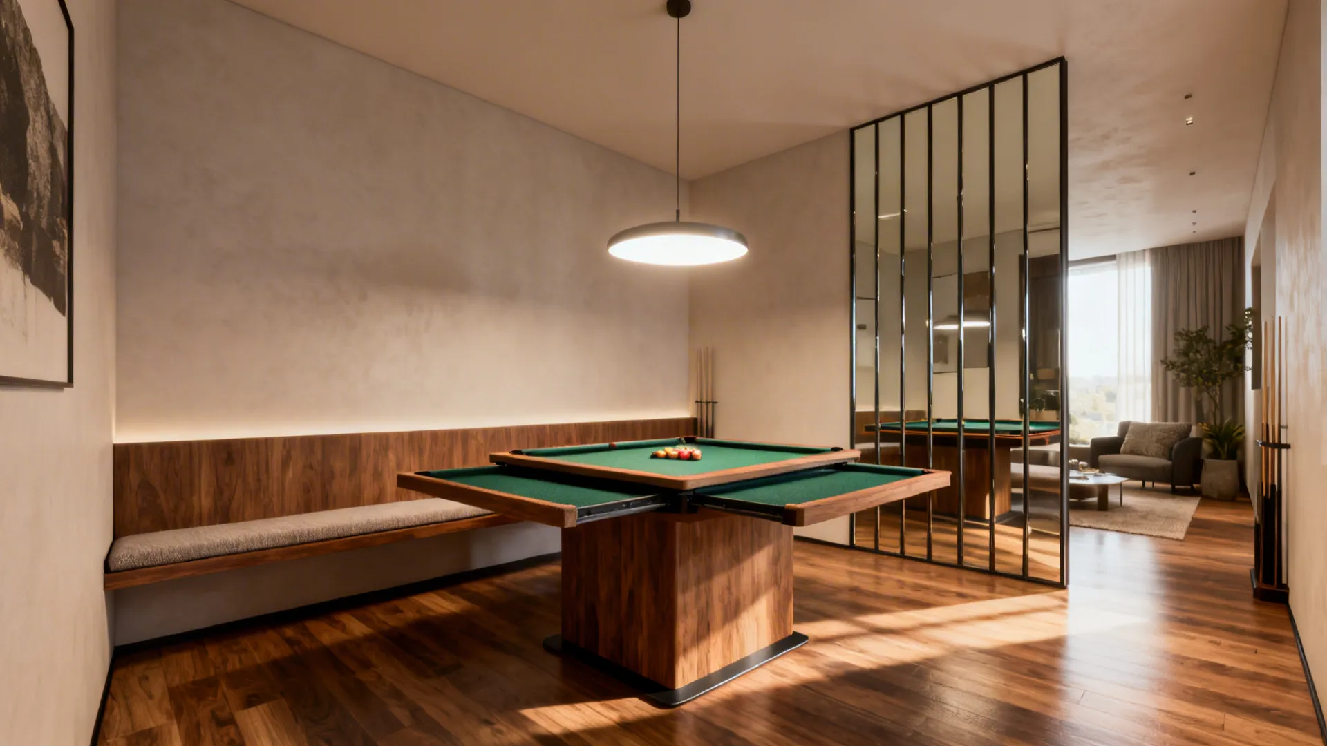 5 Small Room Pool Table Ideas
