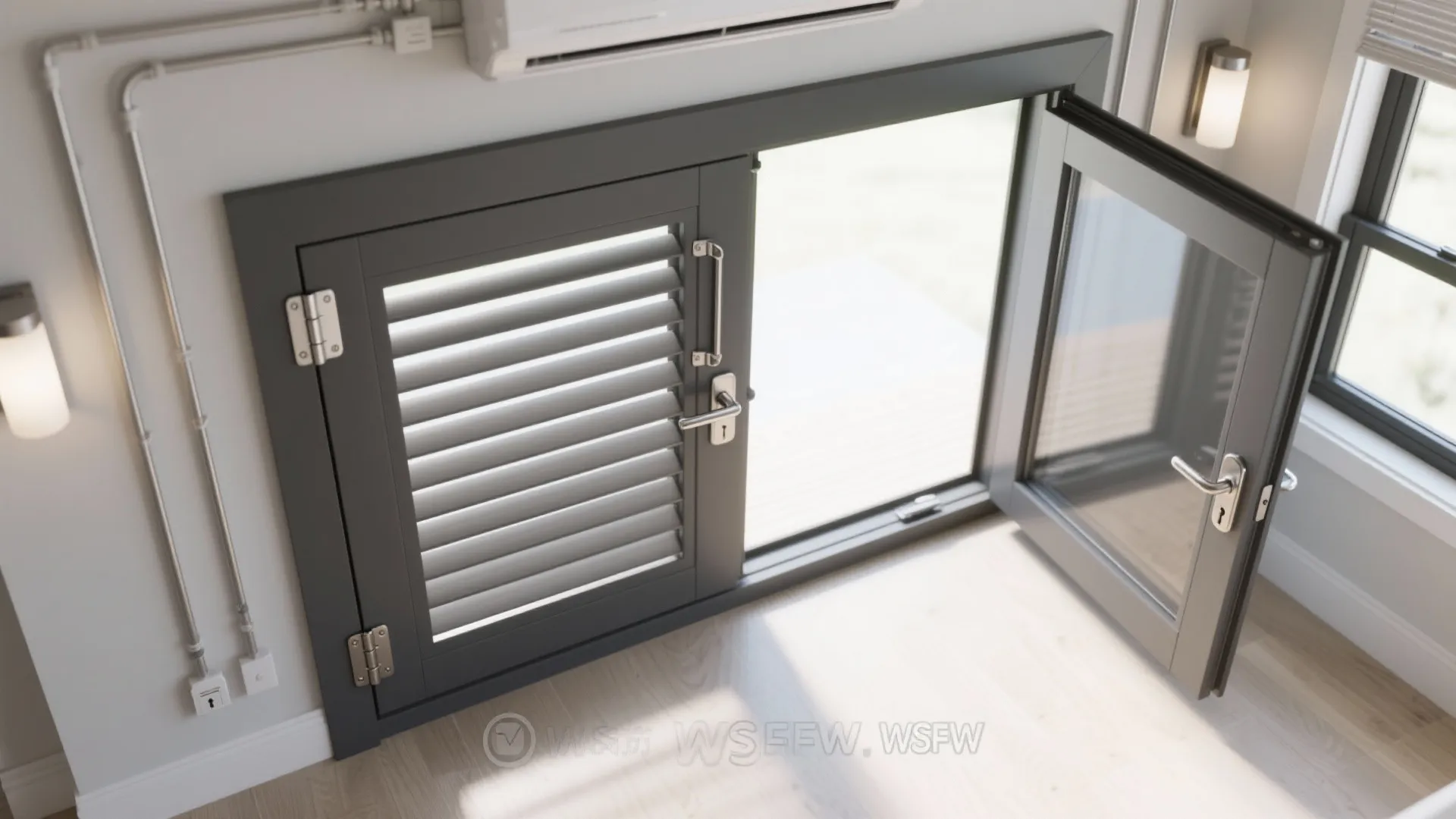 5) Convertible Screens: Swing, Slide, or Fold