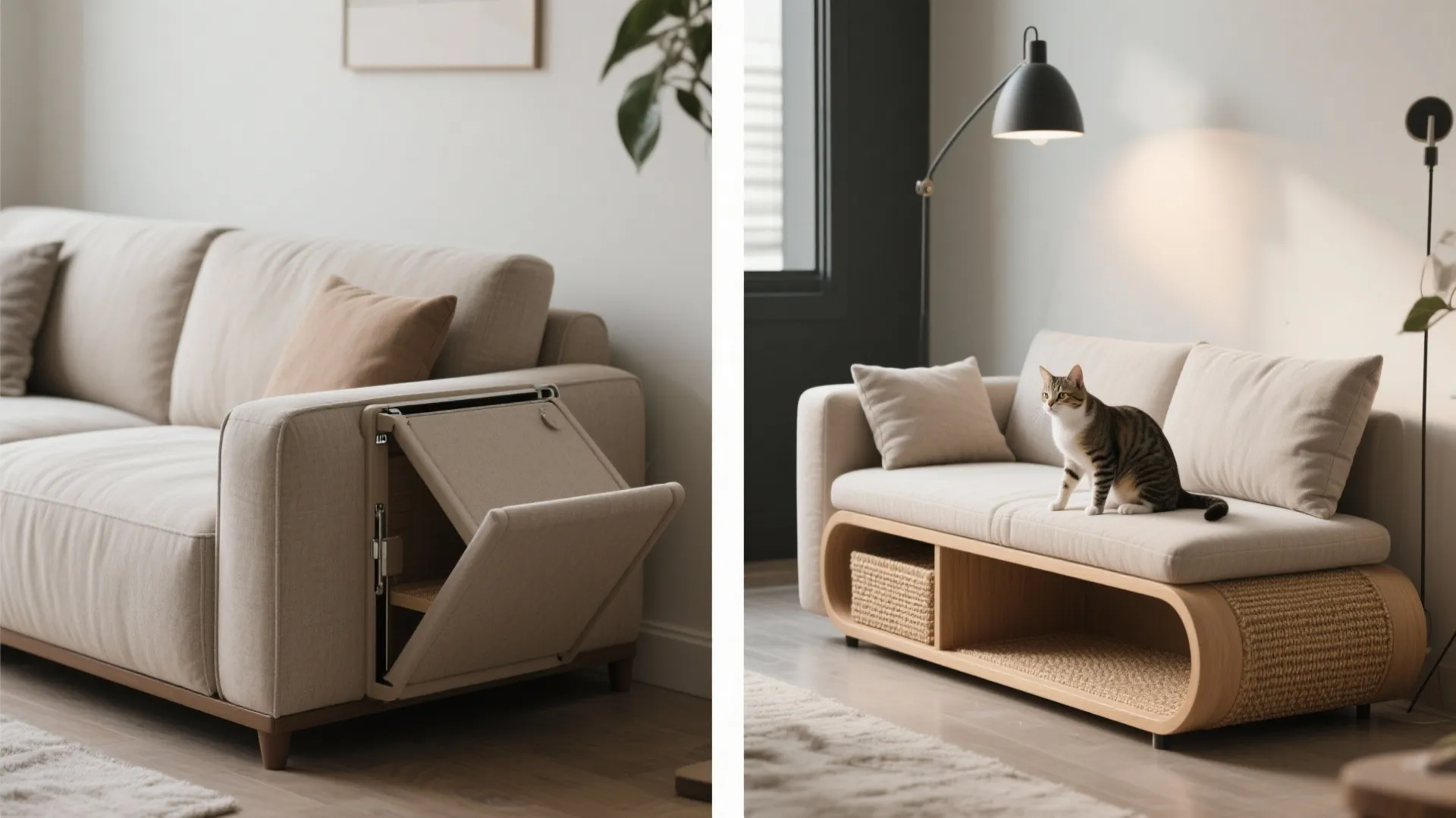 5. Convertible tower that doubles as seating