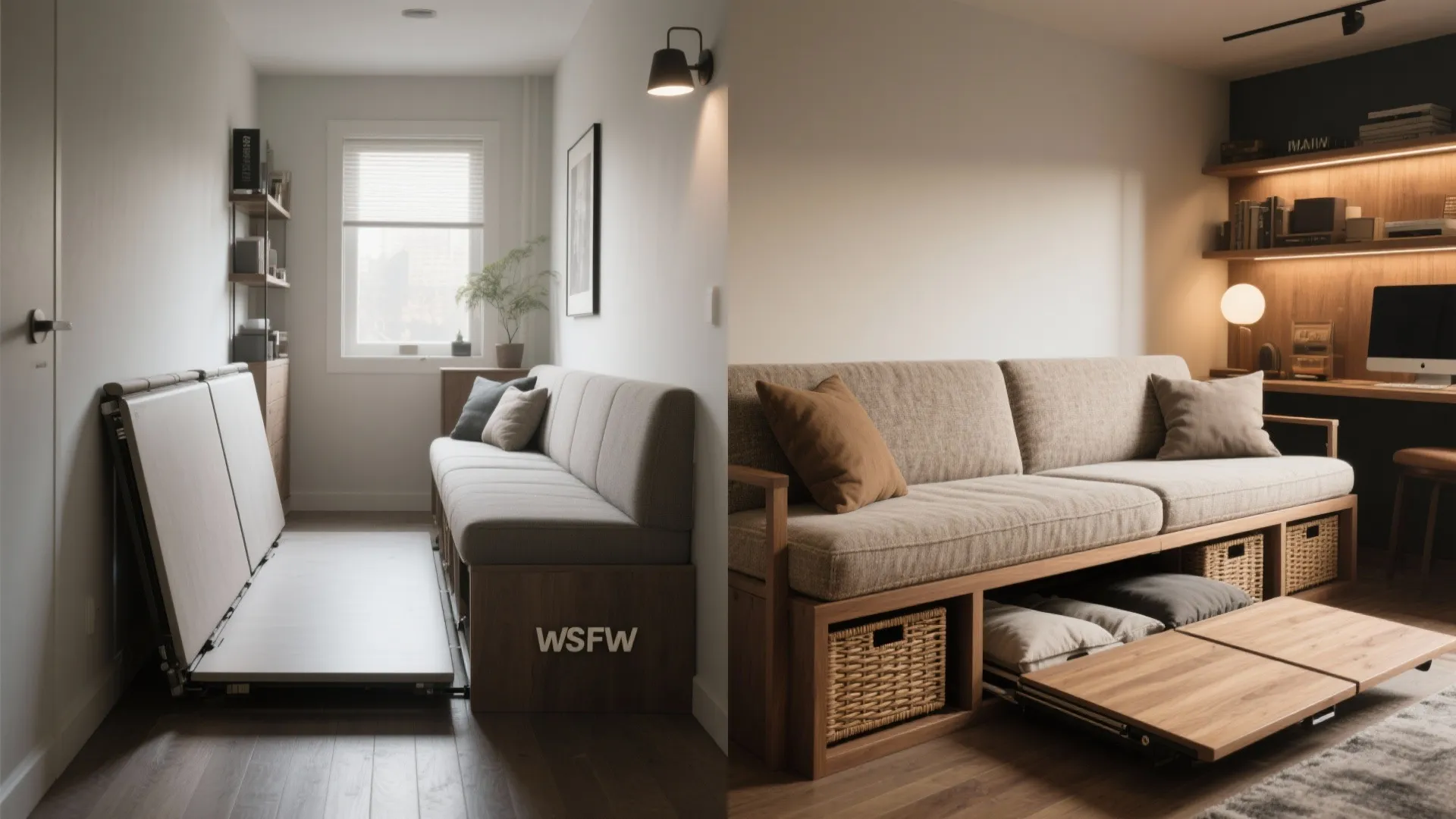 2. Convertible Seating That Does Double Duty