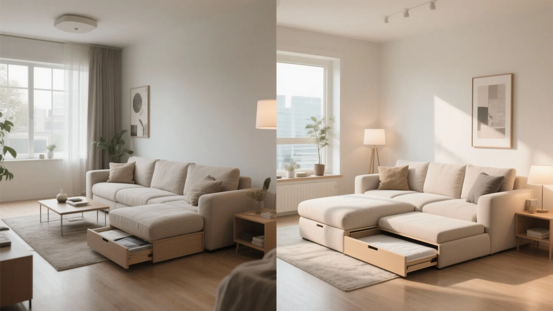 3. Convertible Seating