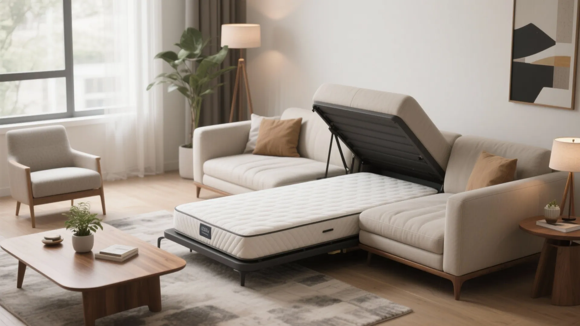 5. Slim fold-out or convertible sofa bed