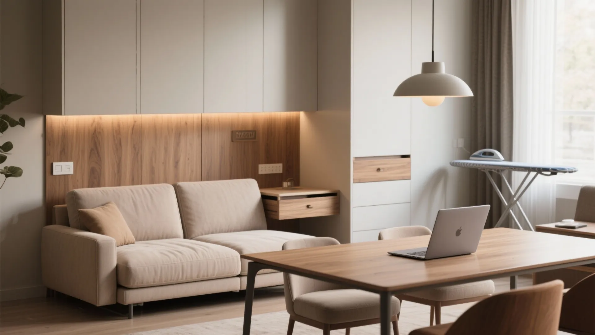 1. Multi-purpose furniture as hero pieces