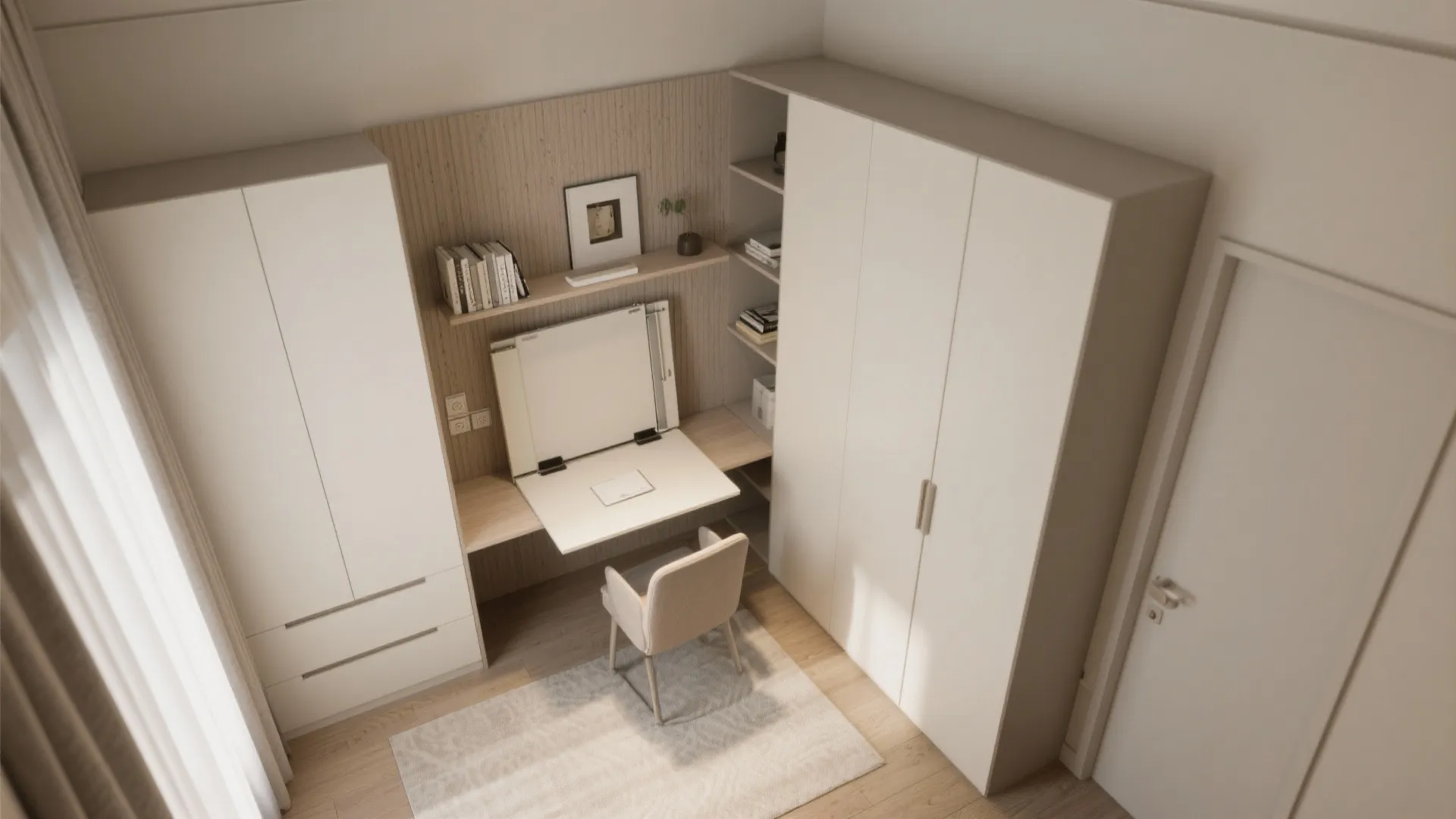 Convertible furniture setup