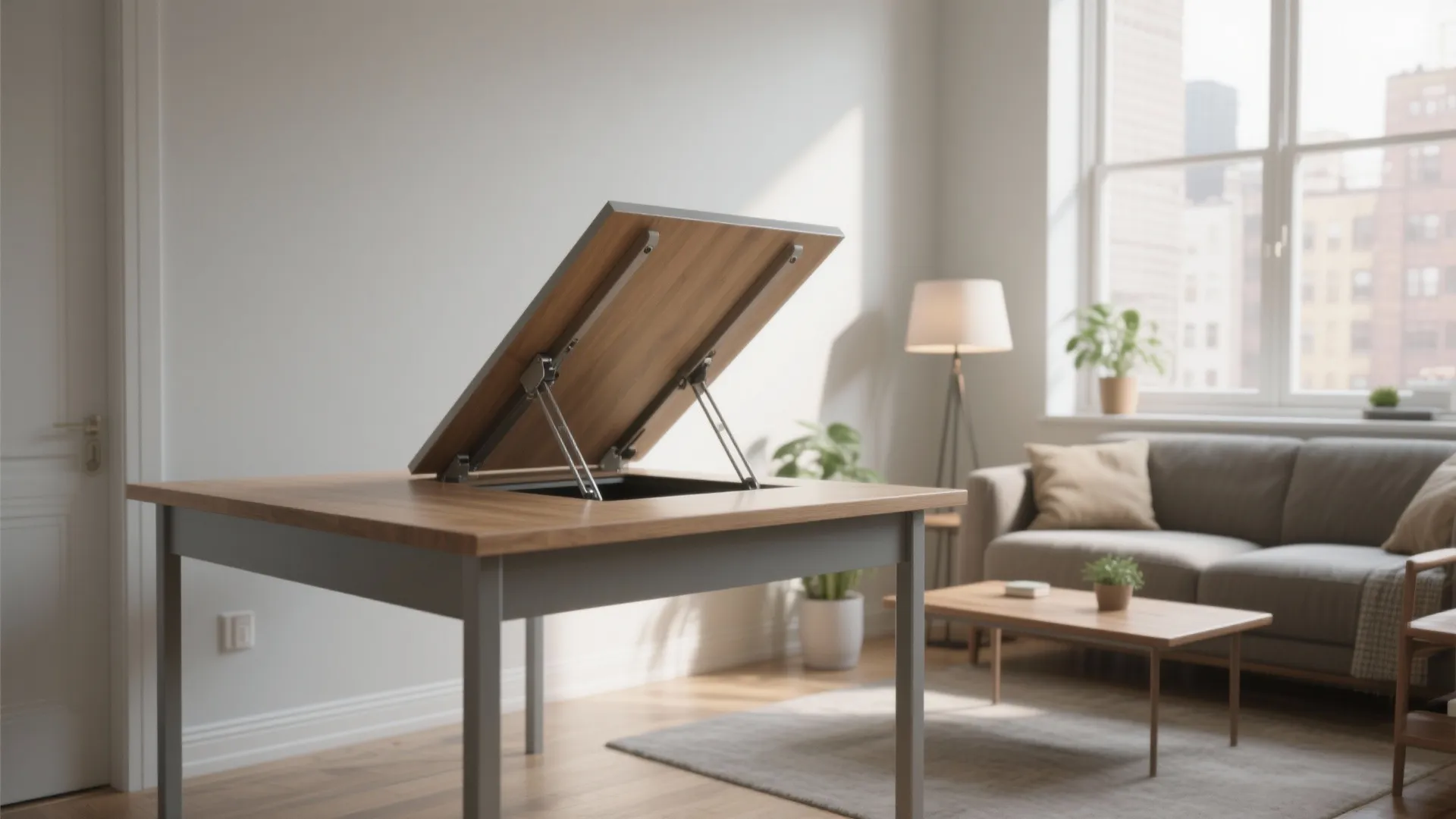 Convertible Table for Small Spaces: Smart Solutions for Compact Living: 1 Minute to Discover Space-Saving Convertible Table Designs