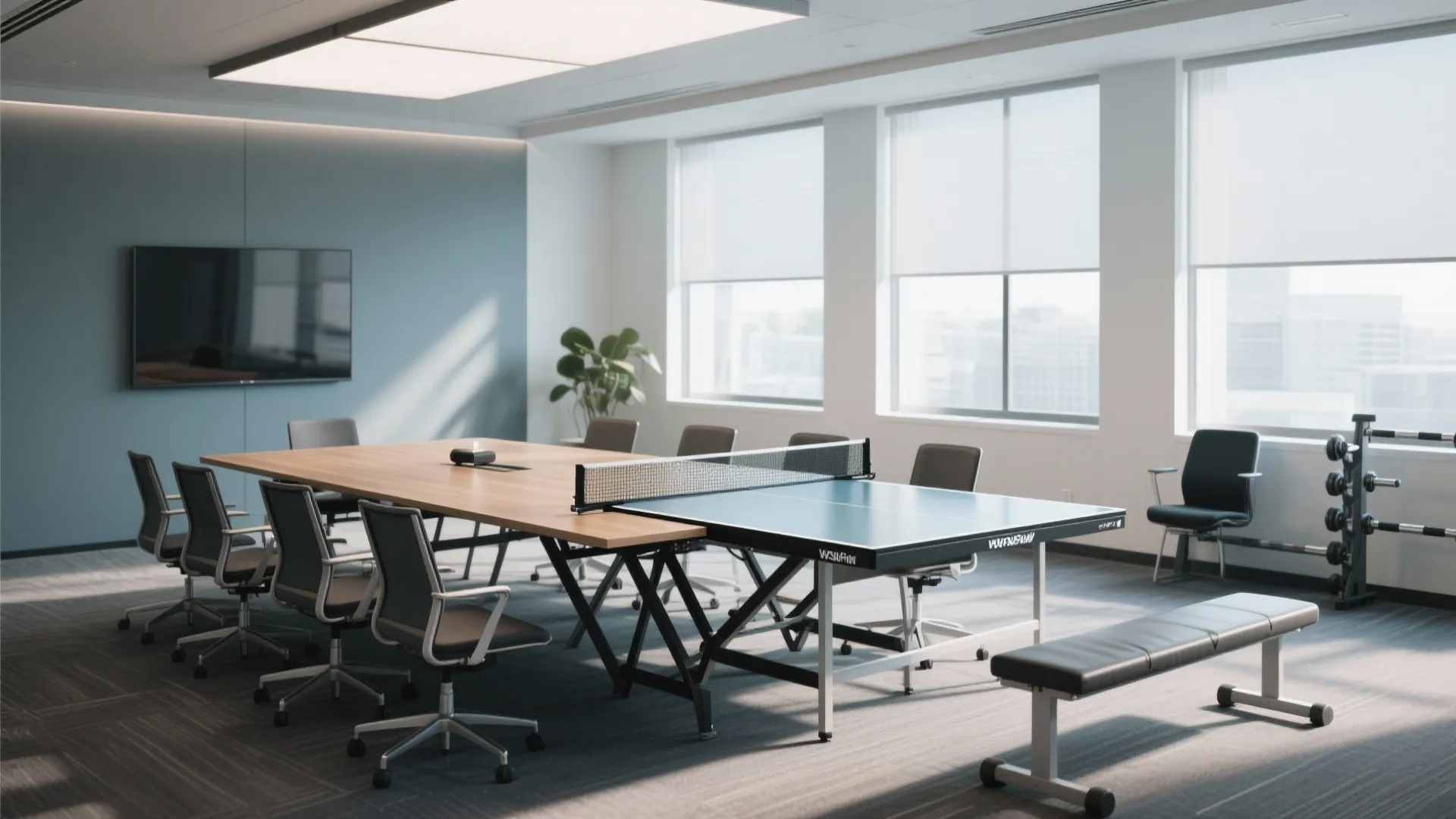 10. Convertible Conference Table