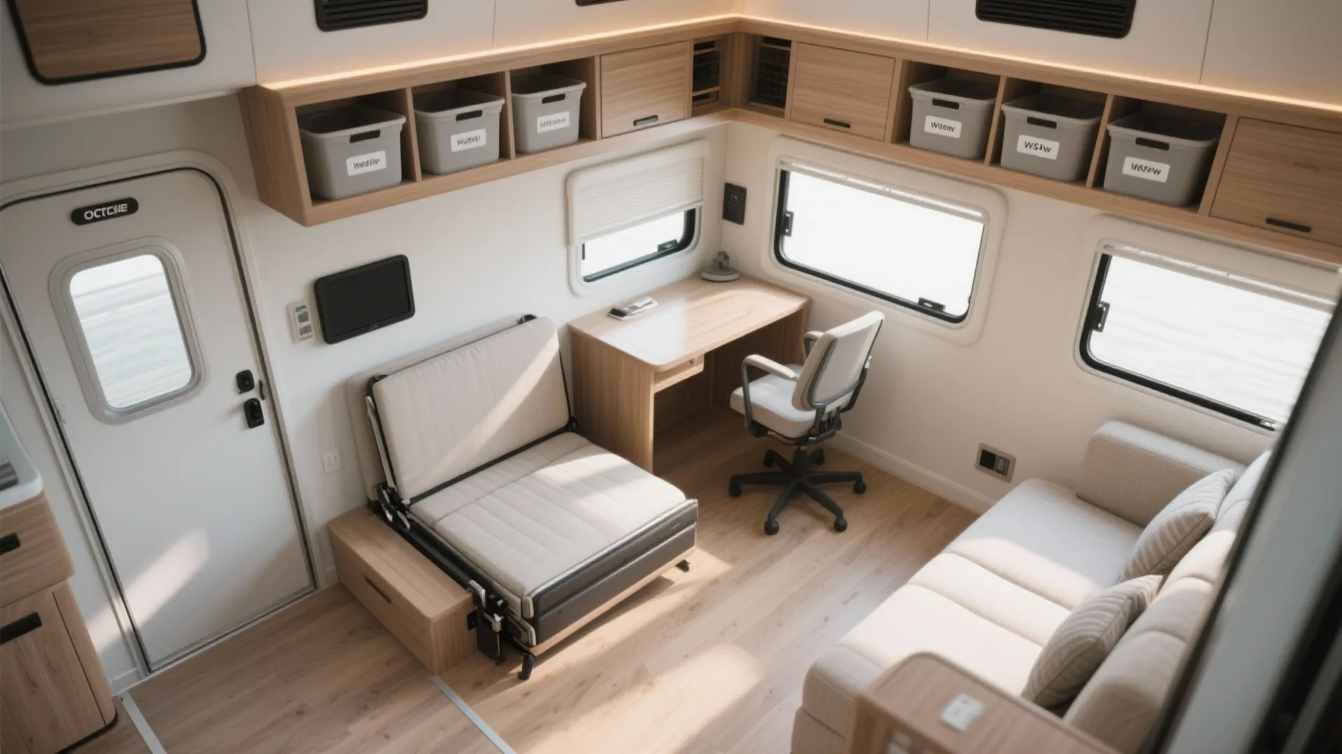 1. Convertible Living Suite