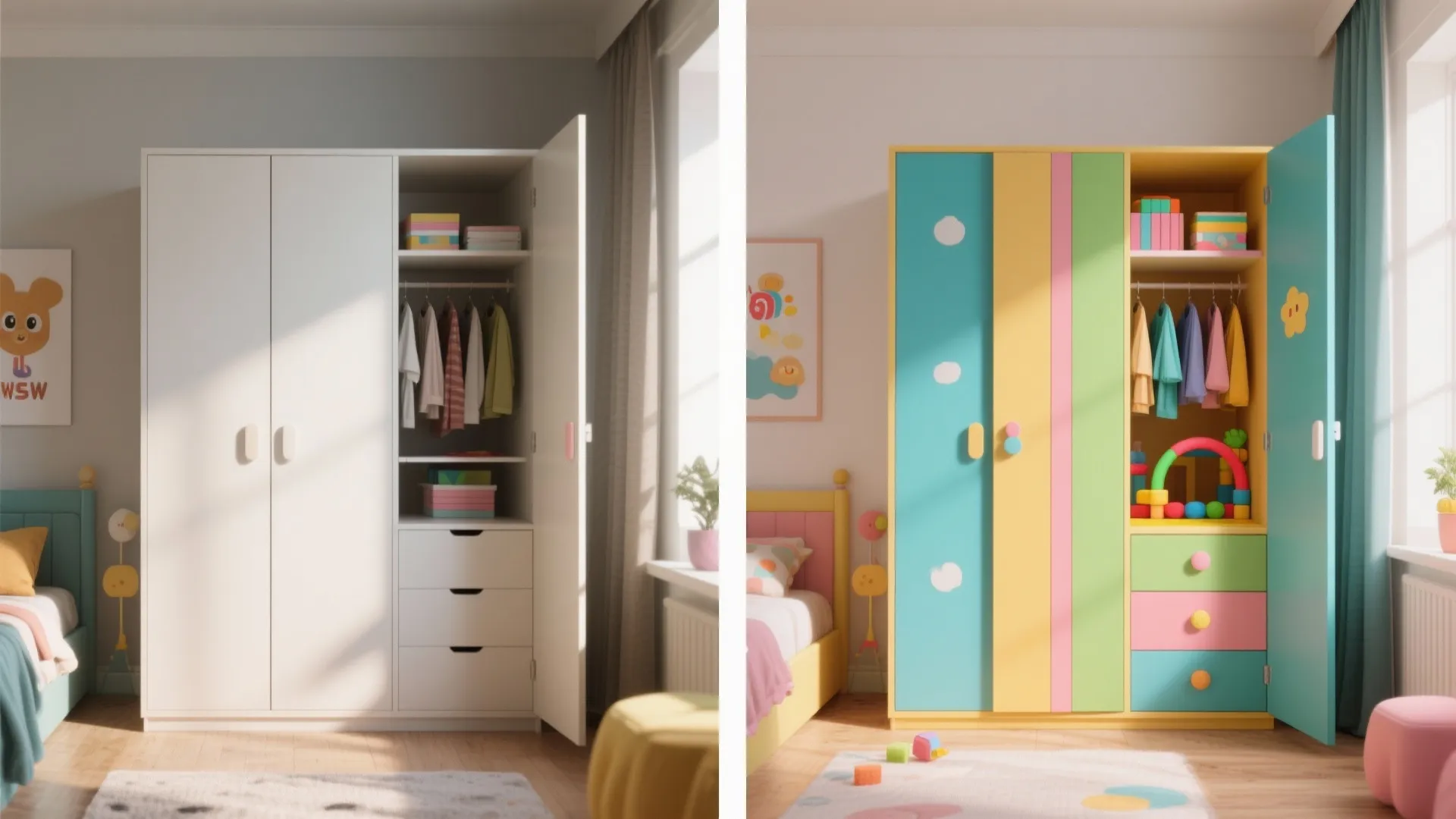 Convertible Wardrobe-Play Area
