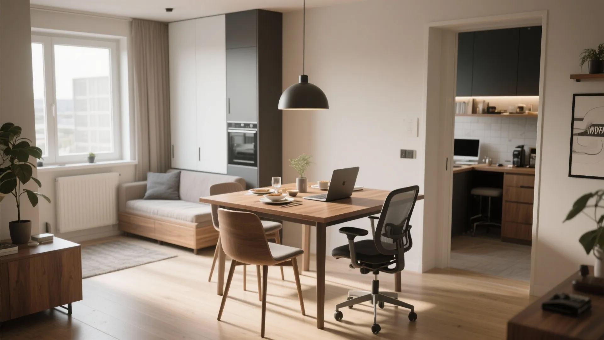 2. Convertible Dining-Work Table