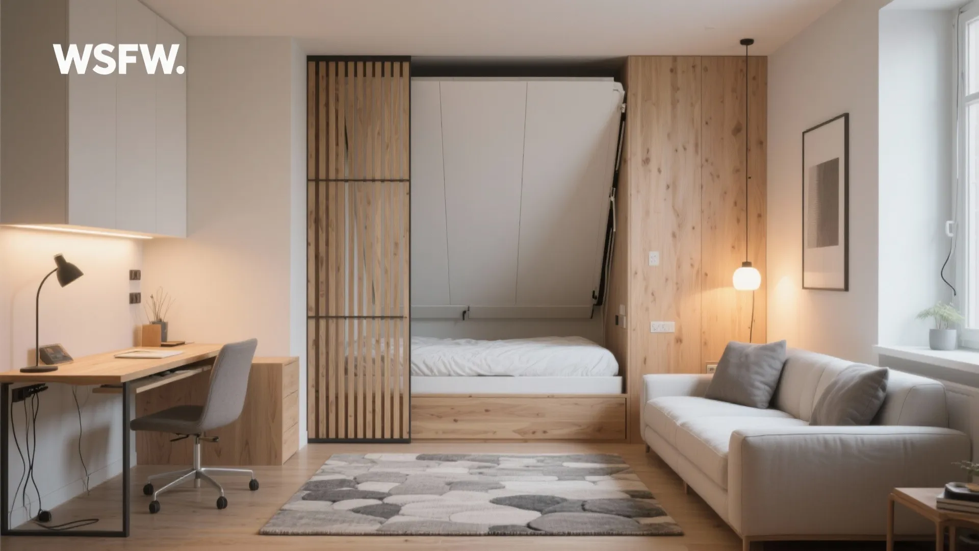 Convertible Furniture and Zoning Without Walls