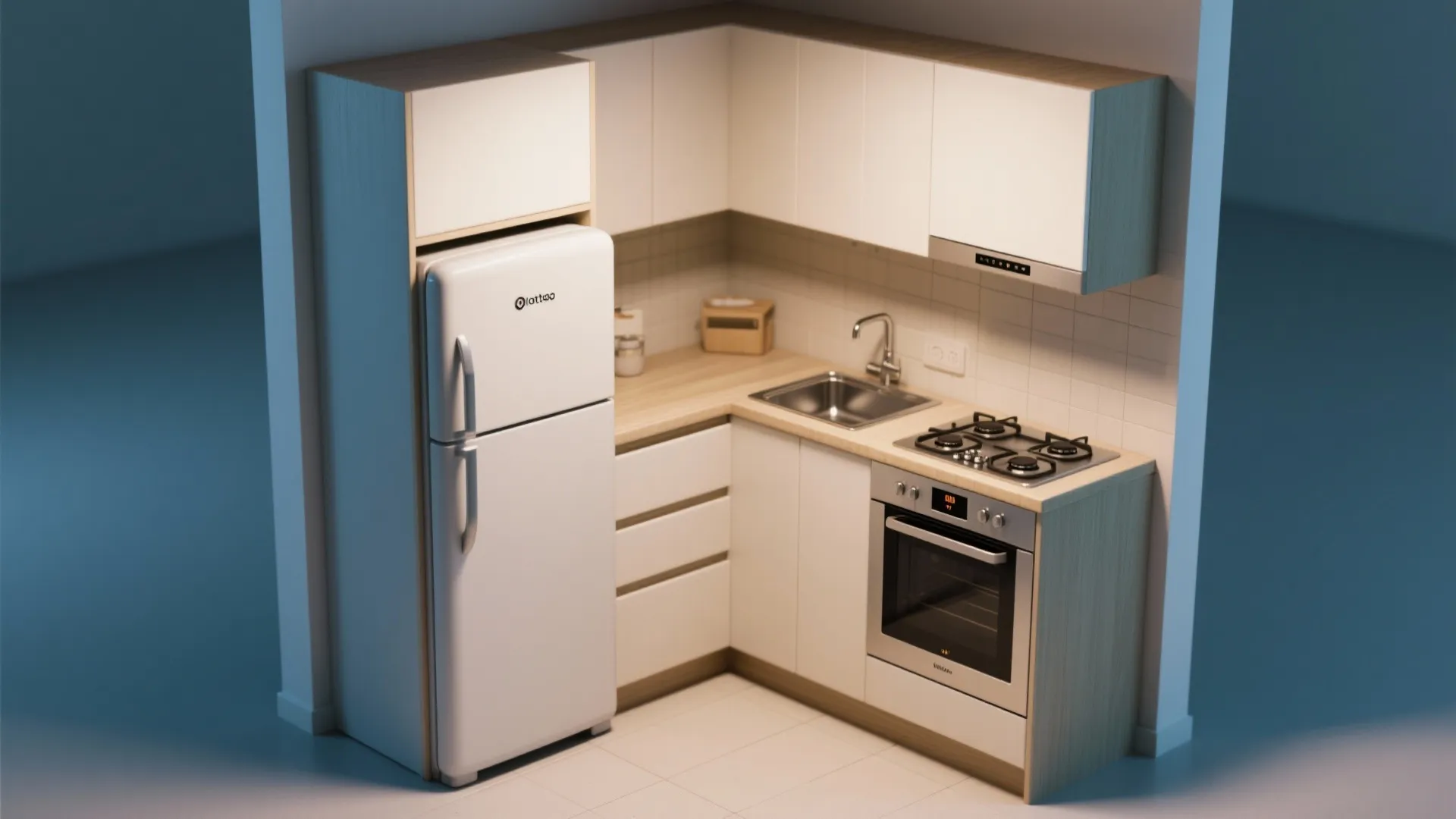 10. Create a Cooking Zone Triangle