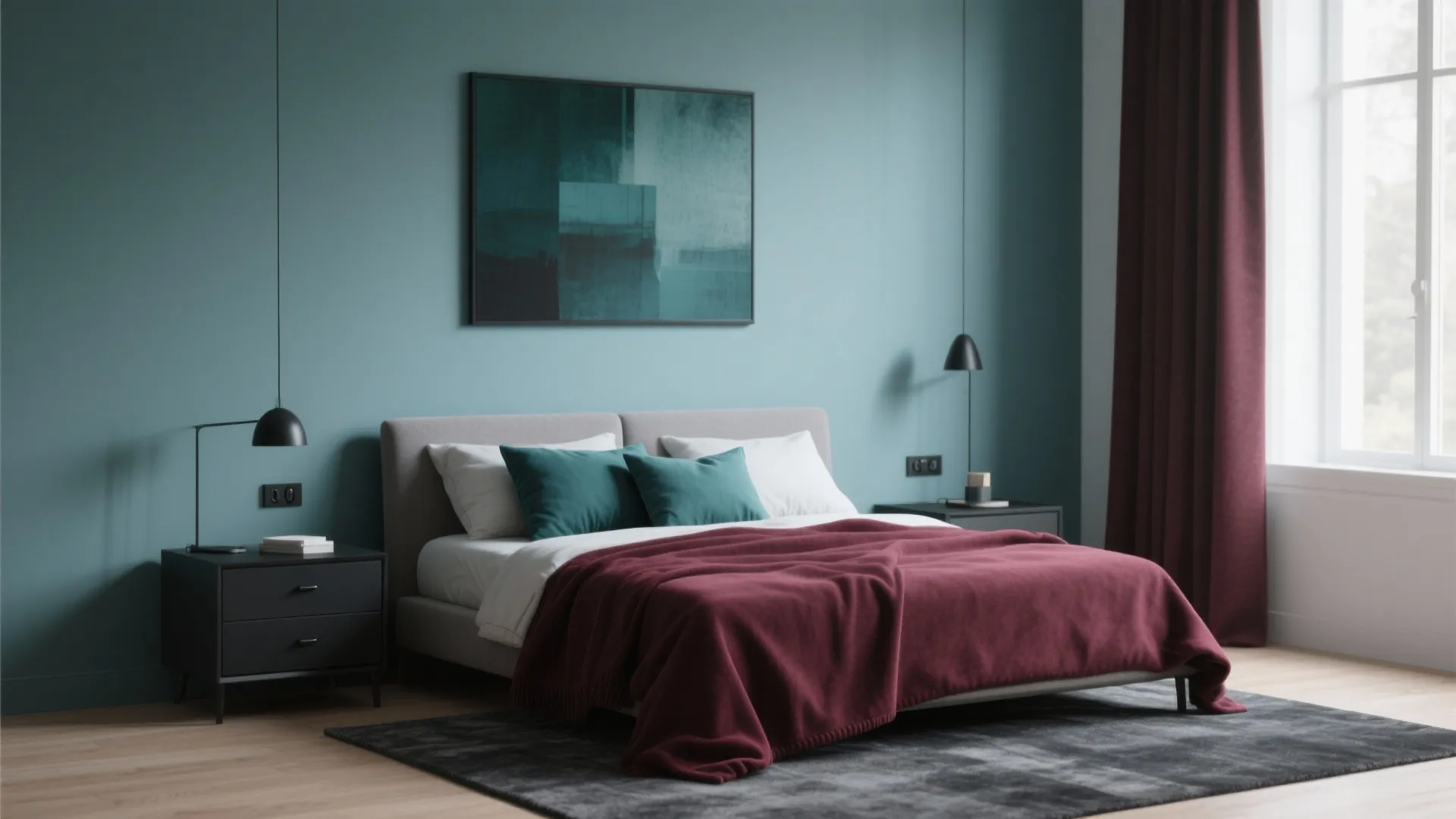 4. Balance with Cool Accents