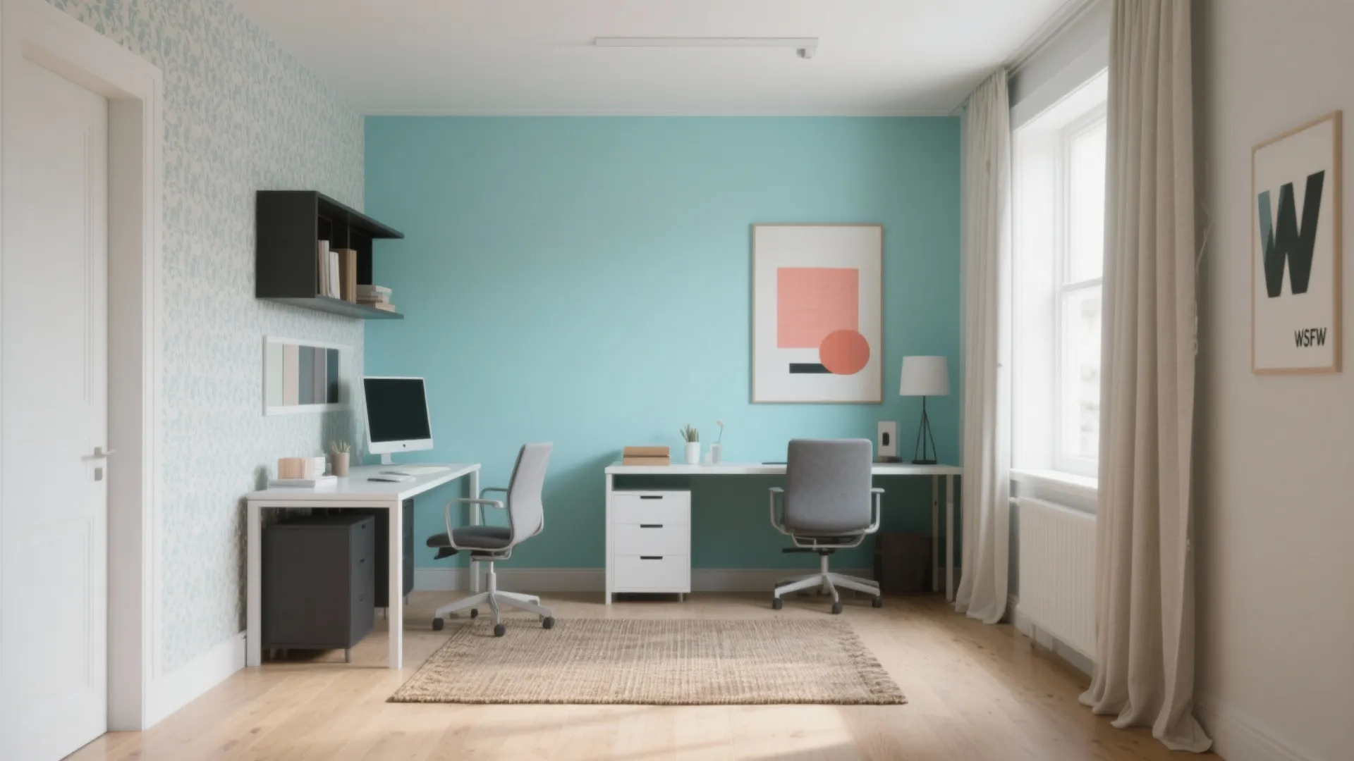 1. Bright, Cooling Color Palette