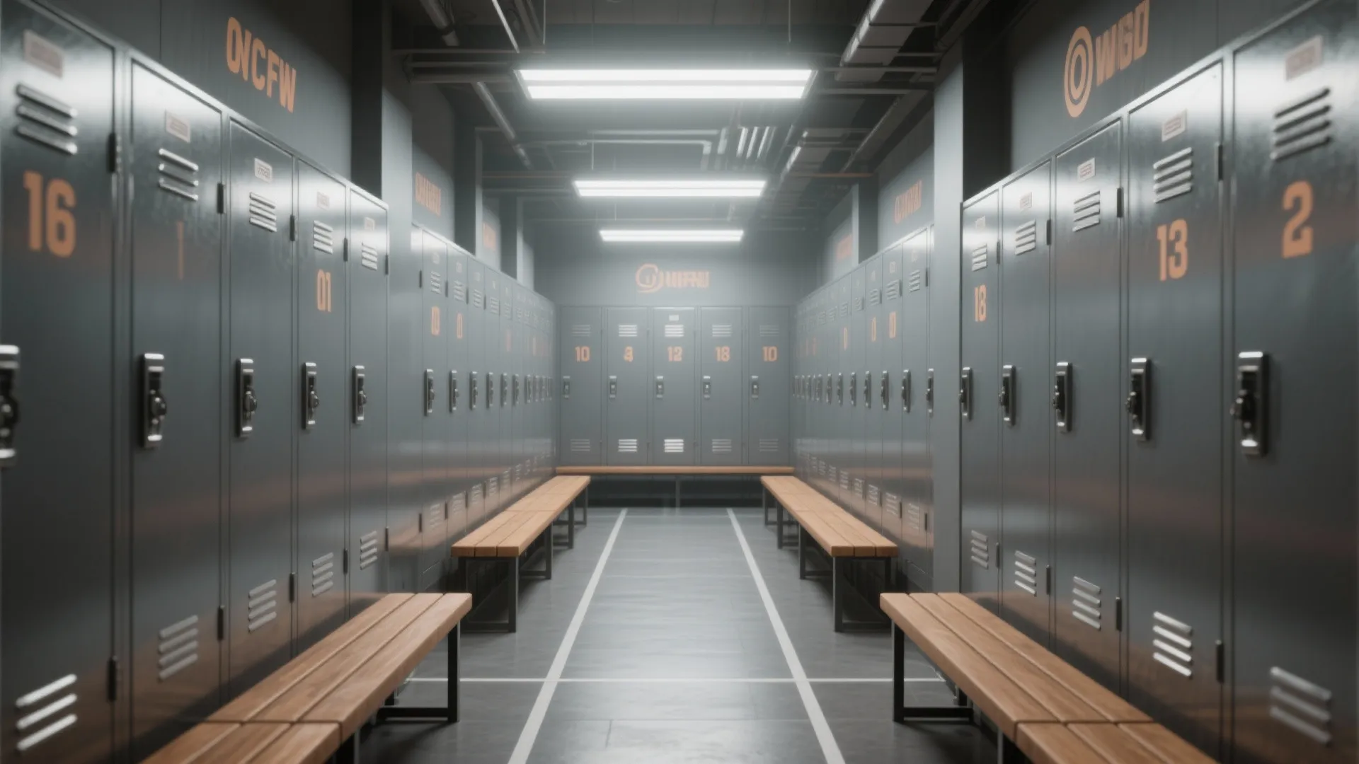 2. Cool grays to reduce glare under bright lighting