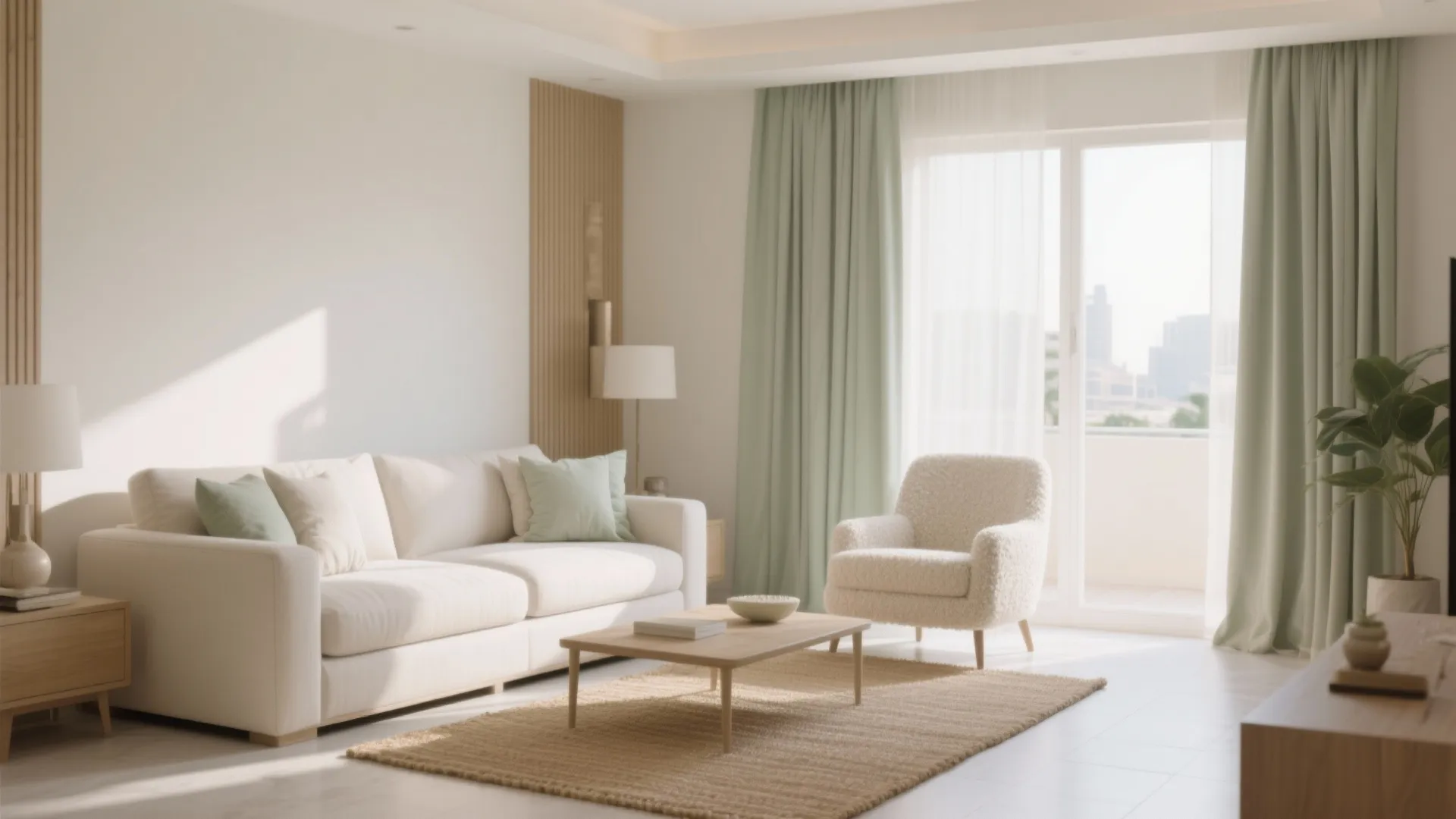 Light-and-cool palette with thermal-smart fabrics