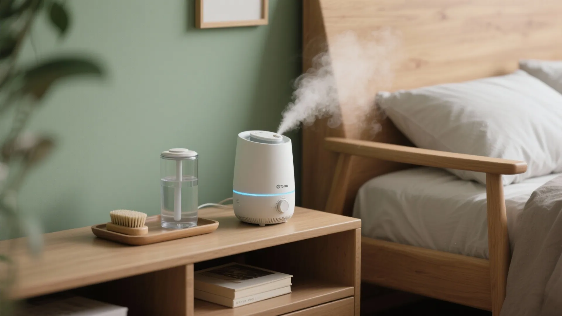3. Use a cool-mist humidifier with careful supervision