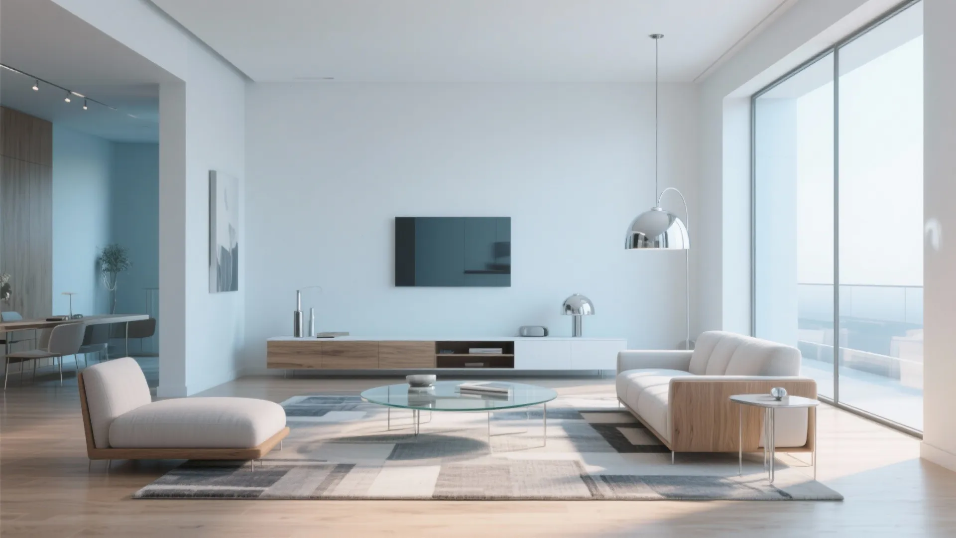 2. Cool Off-White for Minimal Modern Vibes