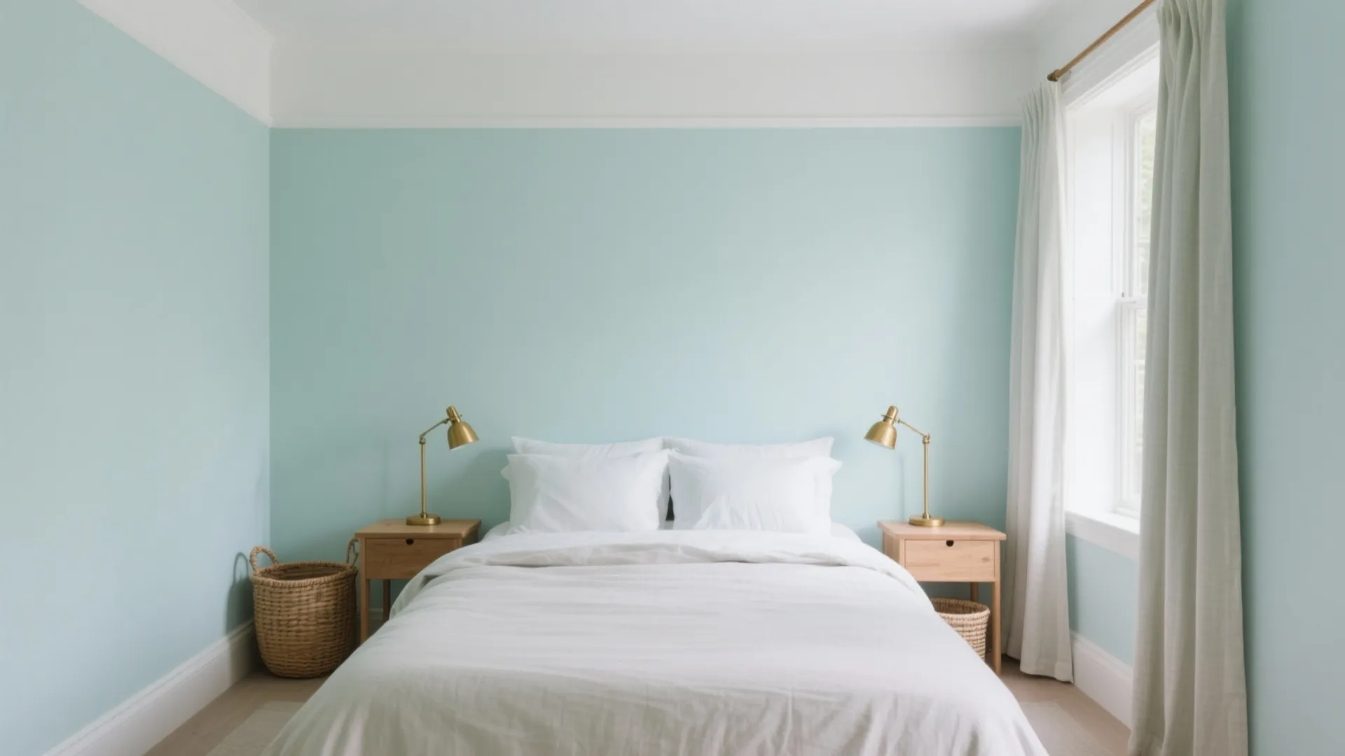 Cool Pastels for Calm Bedrooms and Compact Kitchens