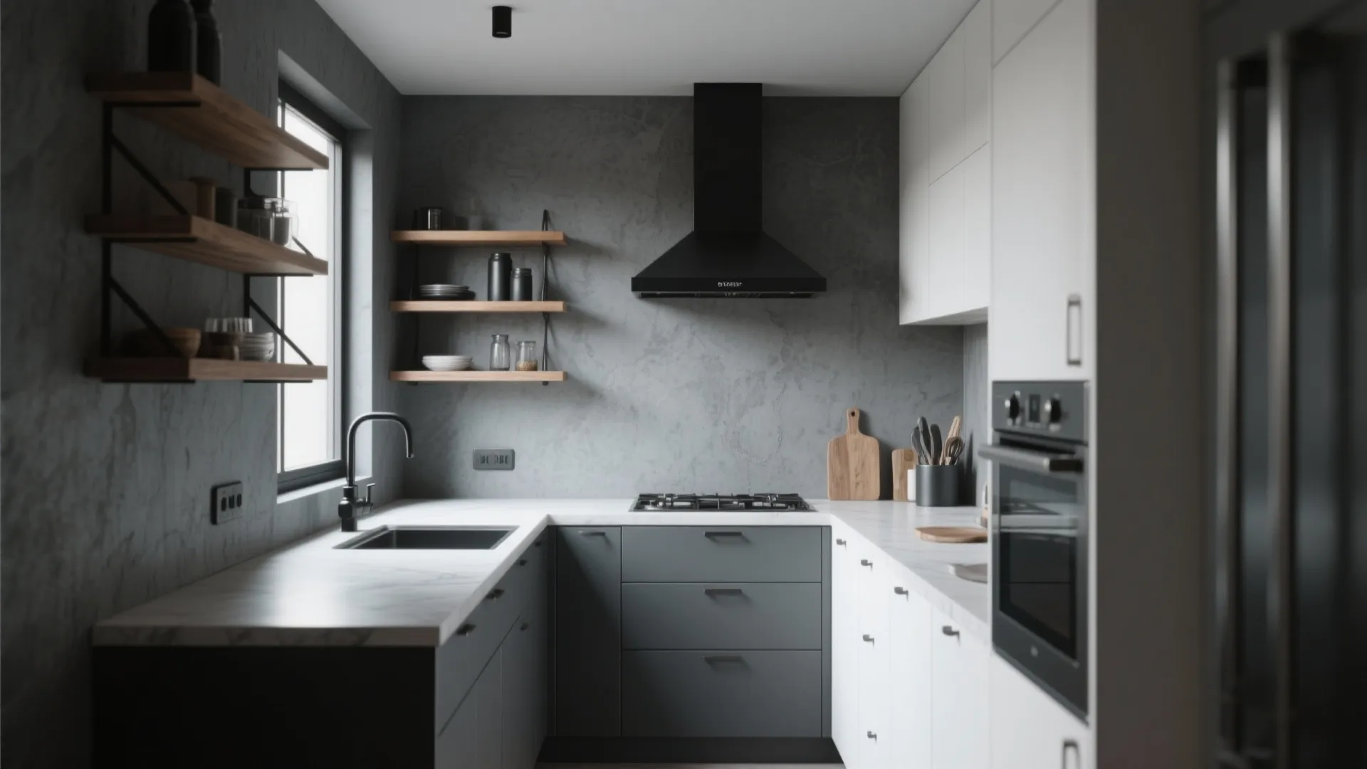 2. Cool Slate for Modern Minimalism