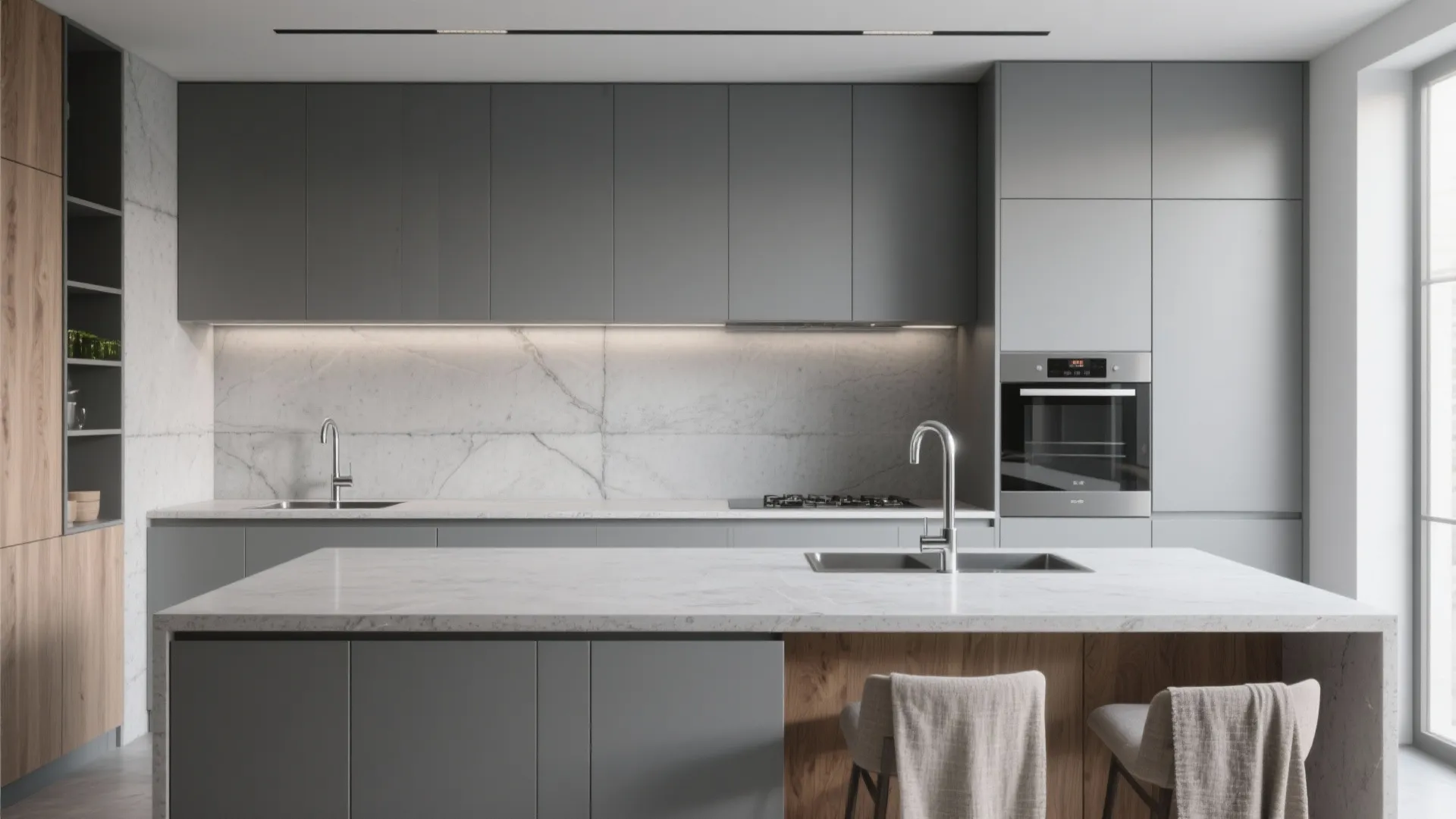 2. Cool Stone Grey for Modern Minimalism